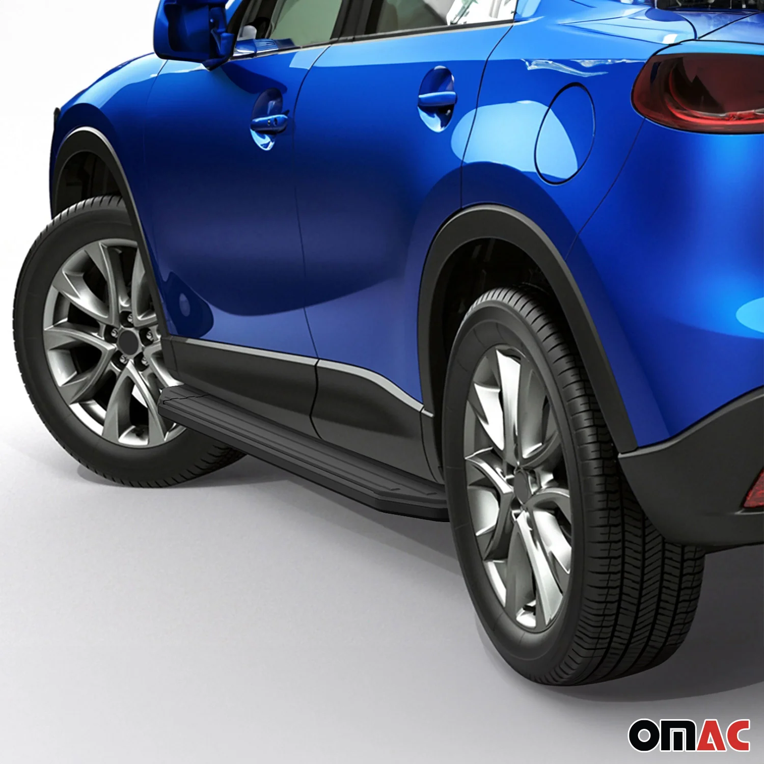 Trittbretter Seitenschweller für Mazda CX-5 2011-2017 Alu Schwarz ABE - Image 3