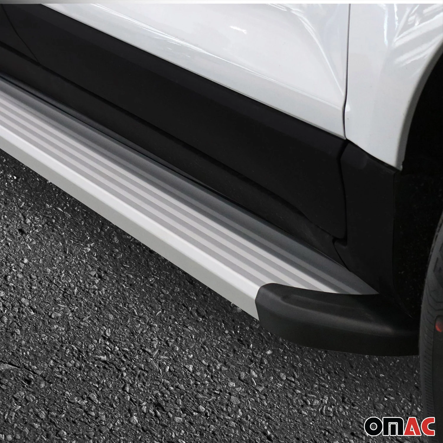 Seitenschweller Trittbretter Schweller für Peugeot Expert 2007-2016 L1 Alu Grau - Image 9