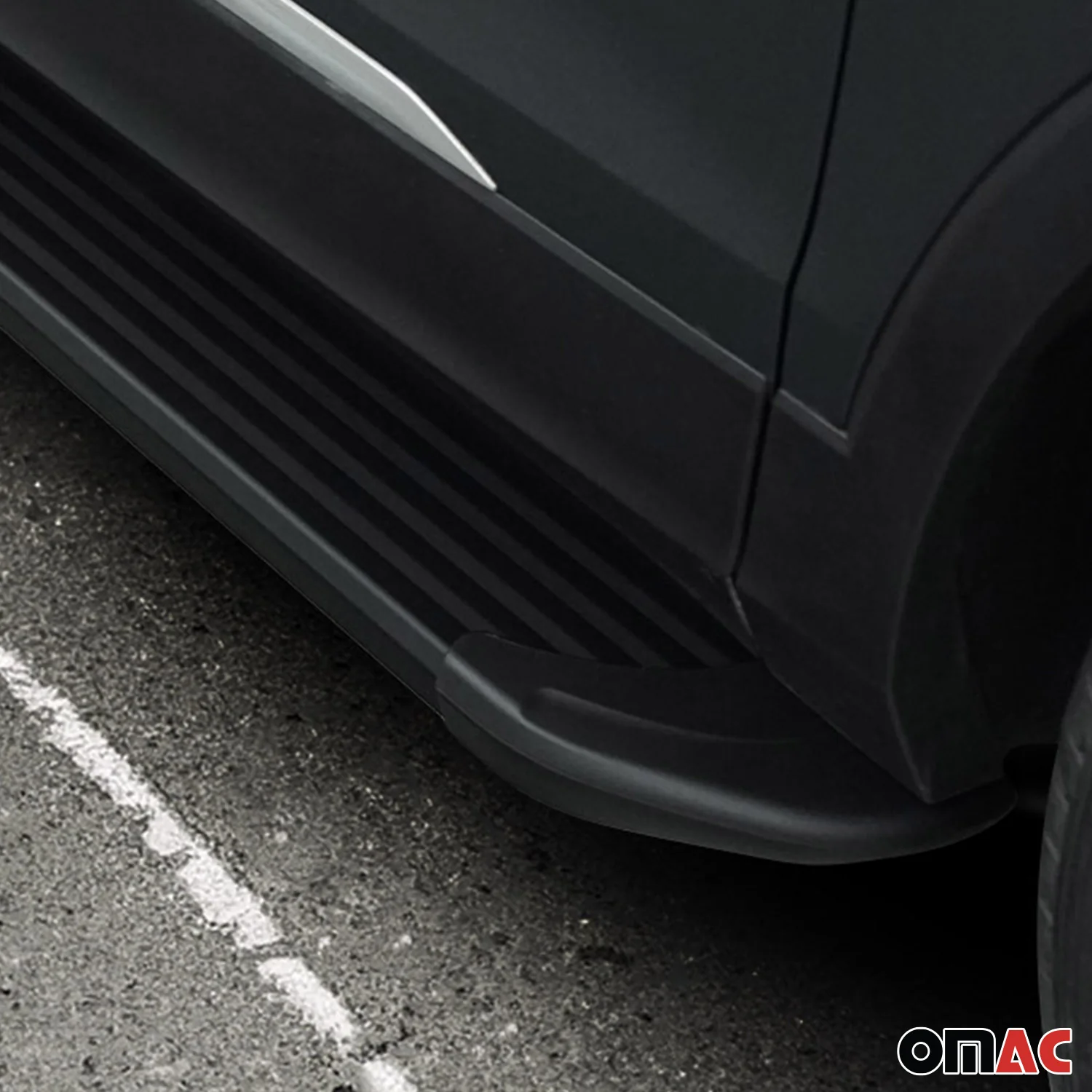 Seitenschweller Trittbretter Schweller für Range Rover Sport 2005-13 Alu Schwarz - Image 5