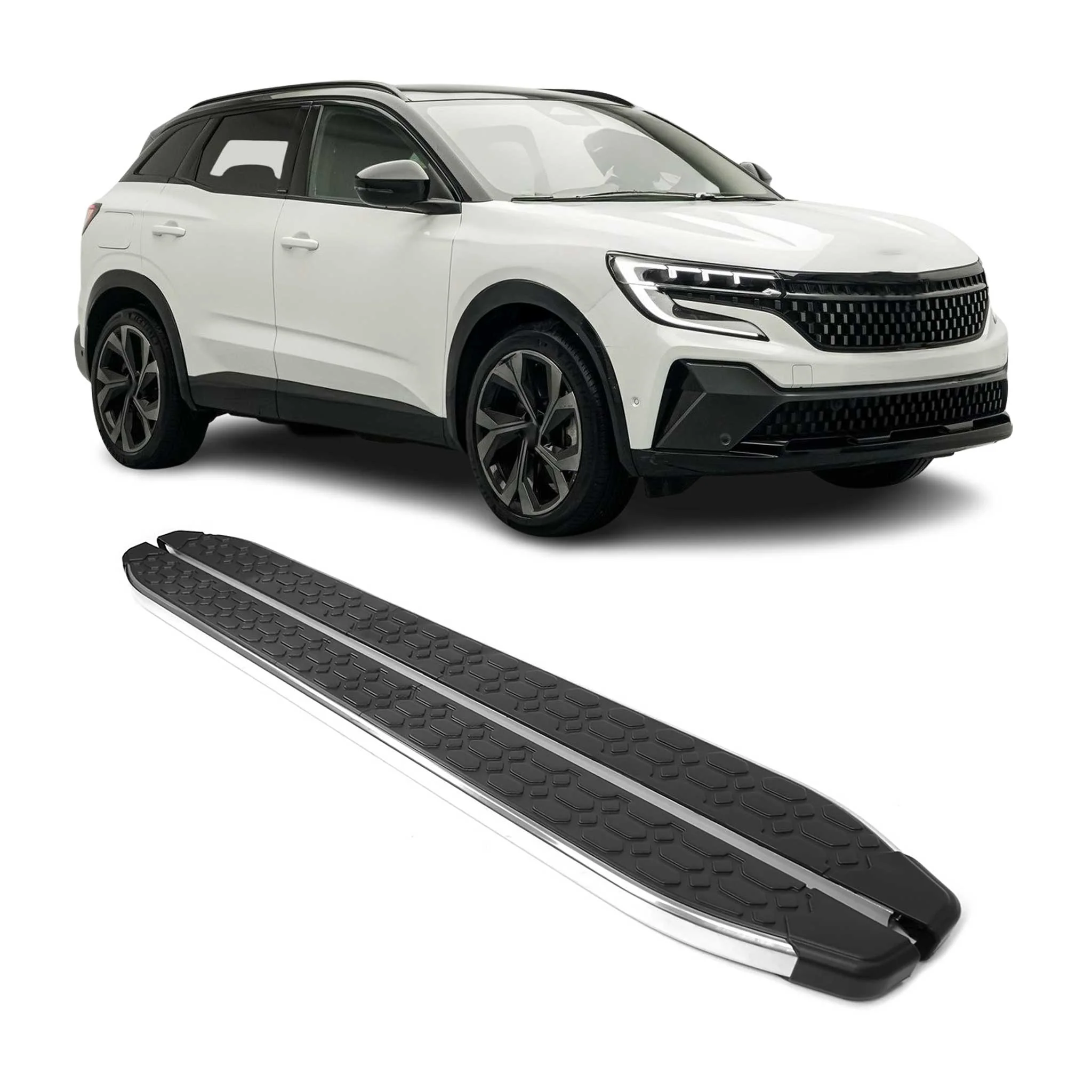 Trittbretter Seitenschweller für Renault Austral 2022-2026 Edelstahl Chrom 2 tlg