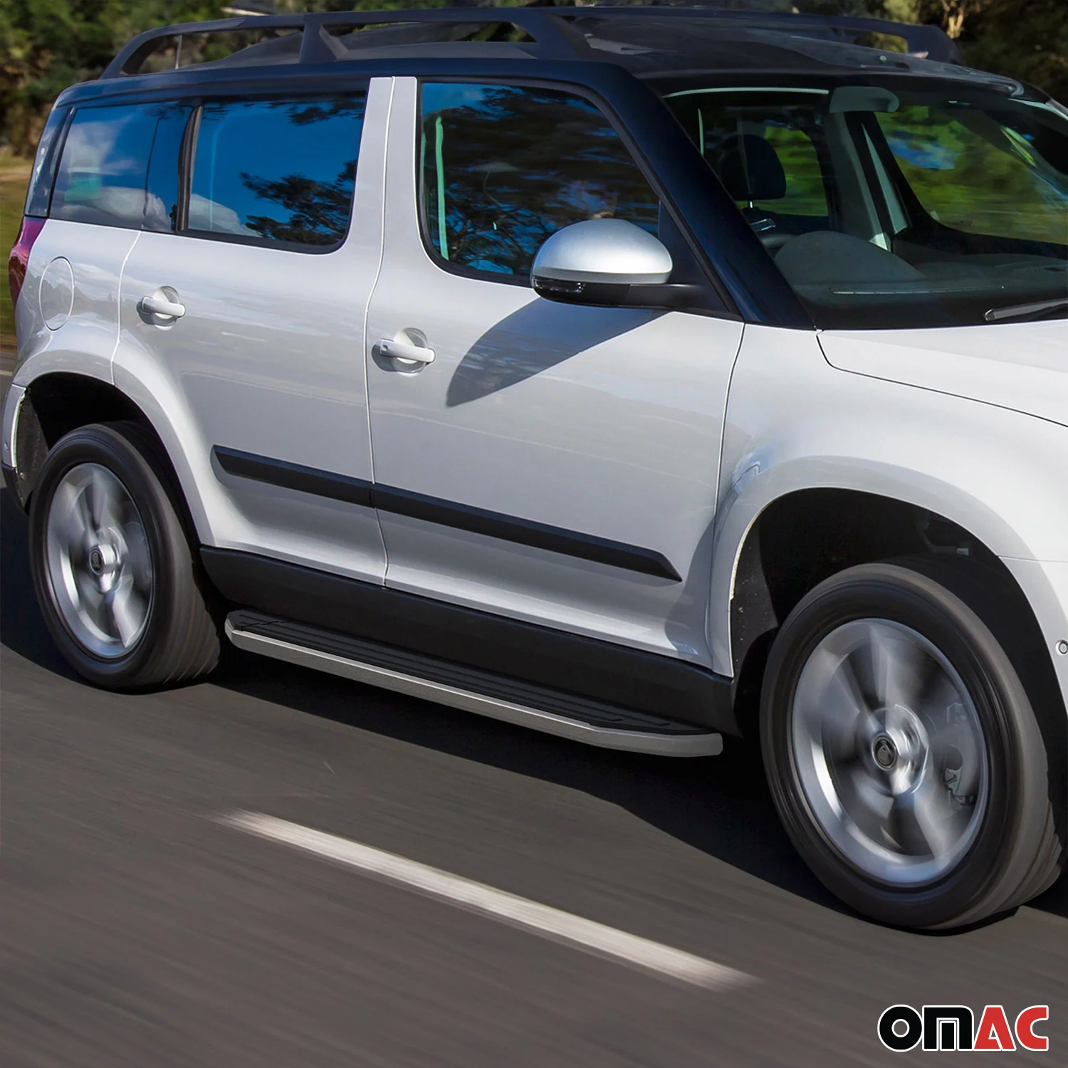 Trittbretter Seitenschweller für Skoda Yeti 2009-2024 ABE Alu - Image 3