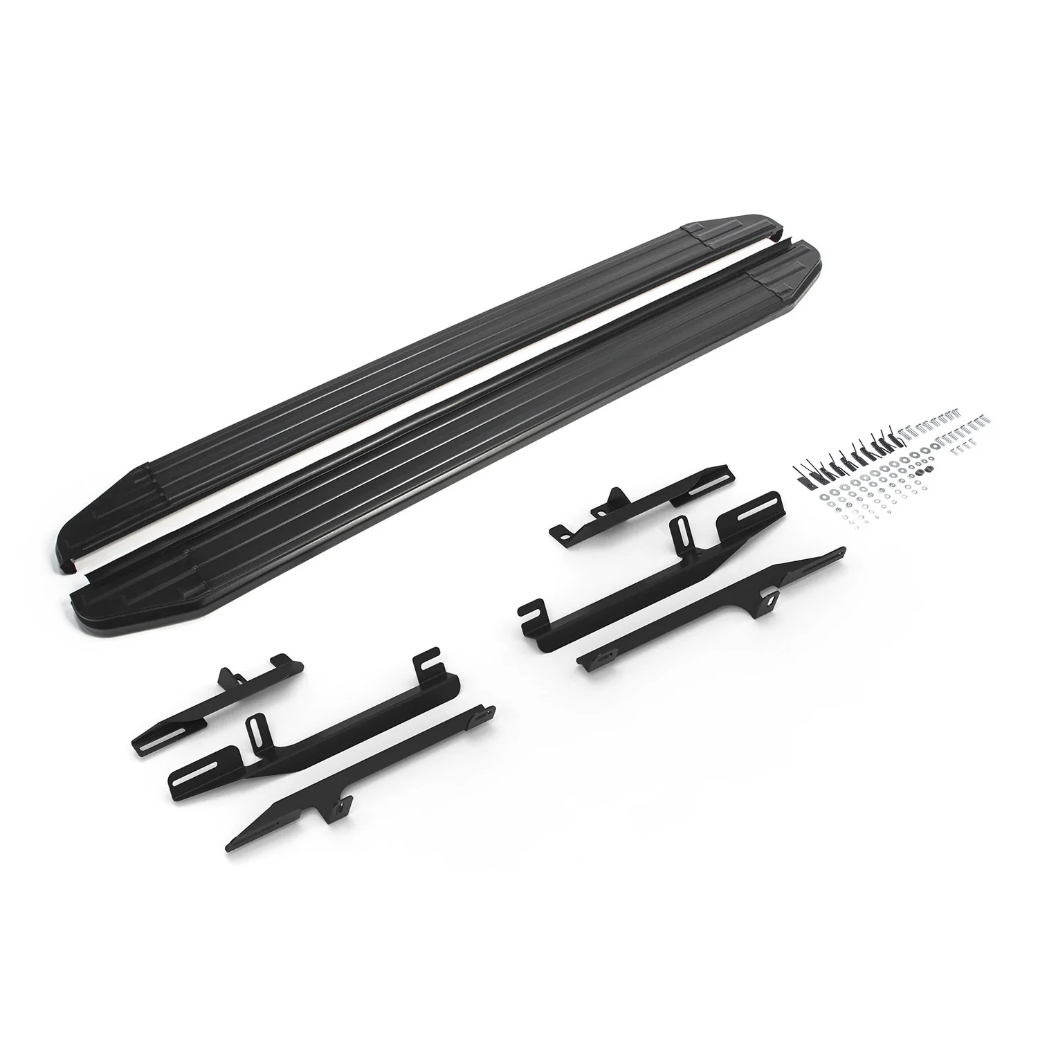 Trittbretter Seitenschweller für Skoda Yeti 2009-2024 Alu Schwarz ABE - Image 2