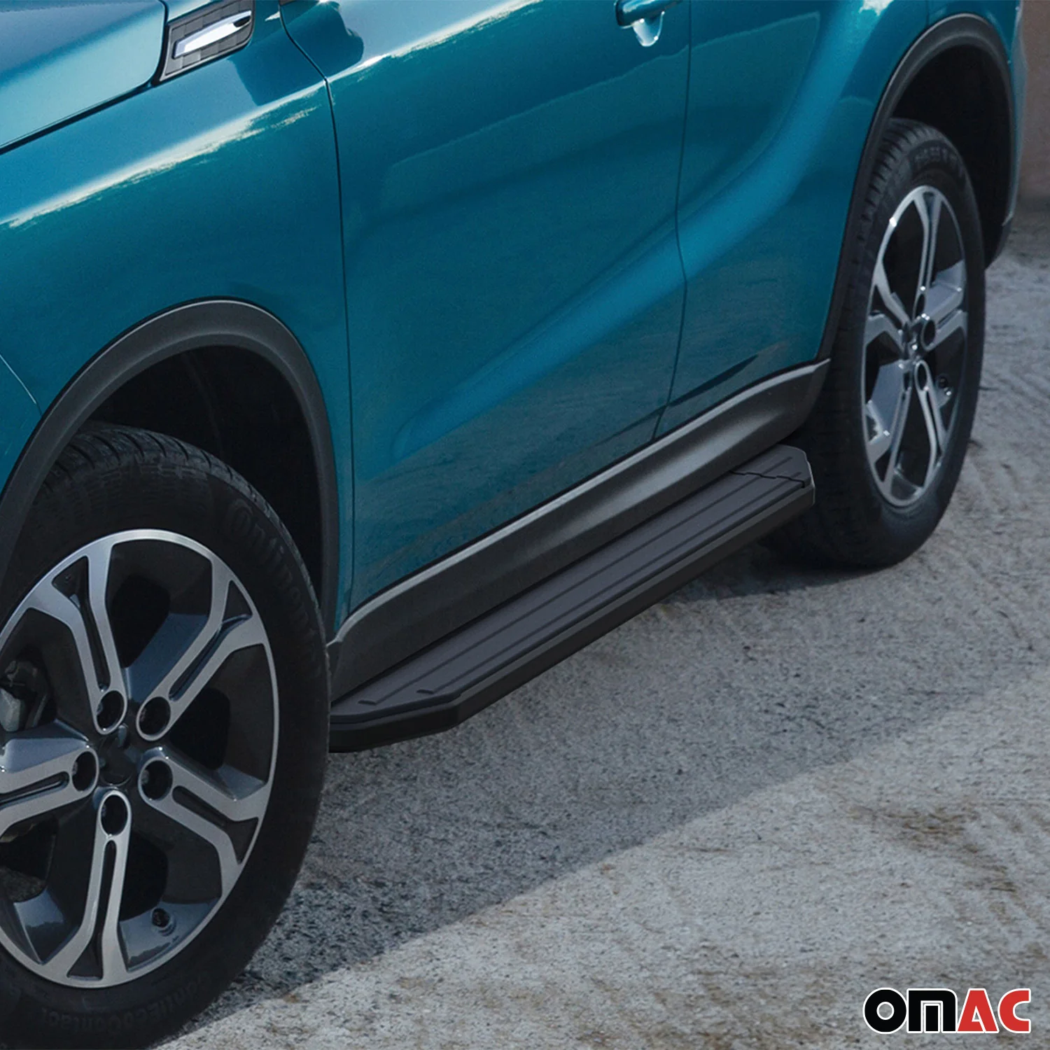 Trittbretter Seitenschweller für Suzuki Vitara 2015-2024 Alu Schwarz ABE - Image 3