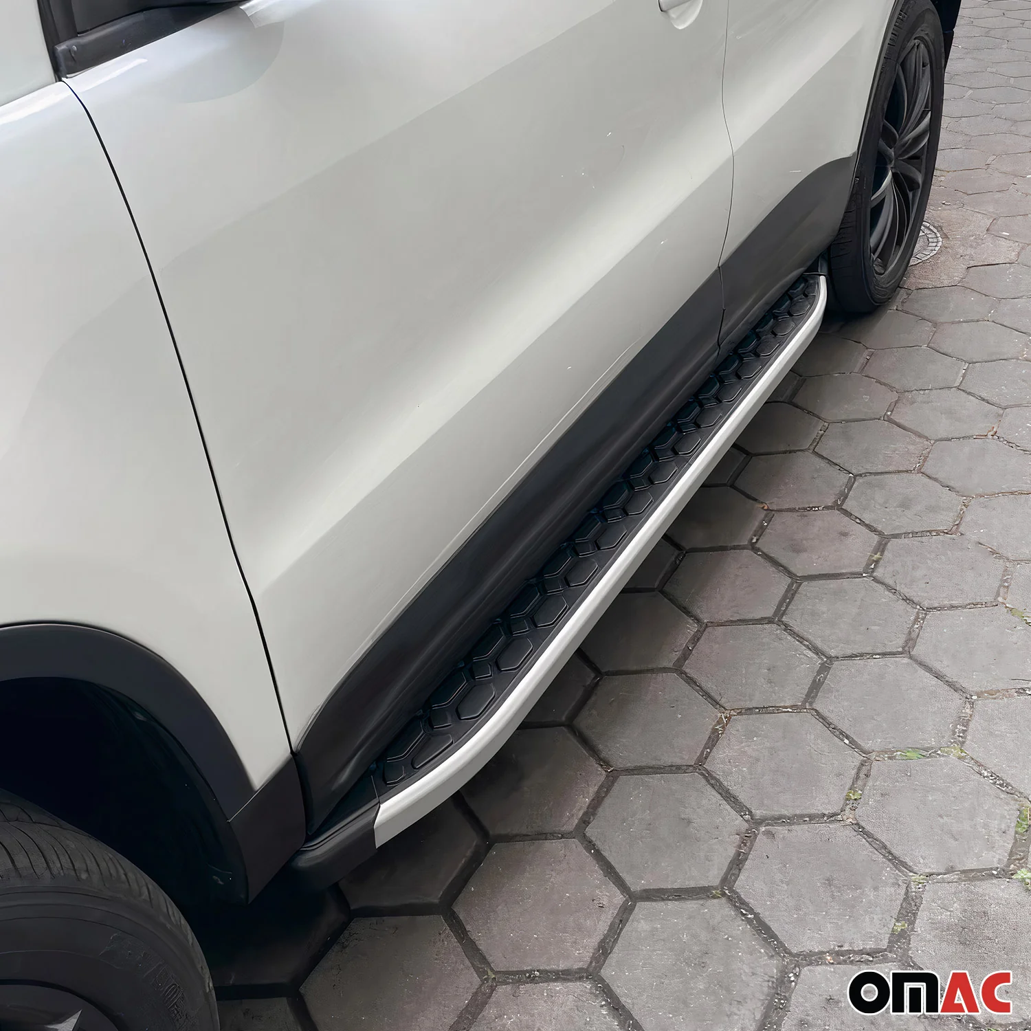 Trittbretter Seitenschweller für Toyota RAV4 Hybrid 2019-2025 Edelstahl Chrom 2x - Image 3