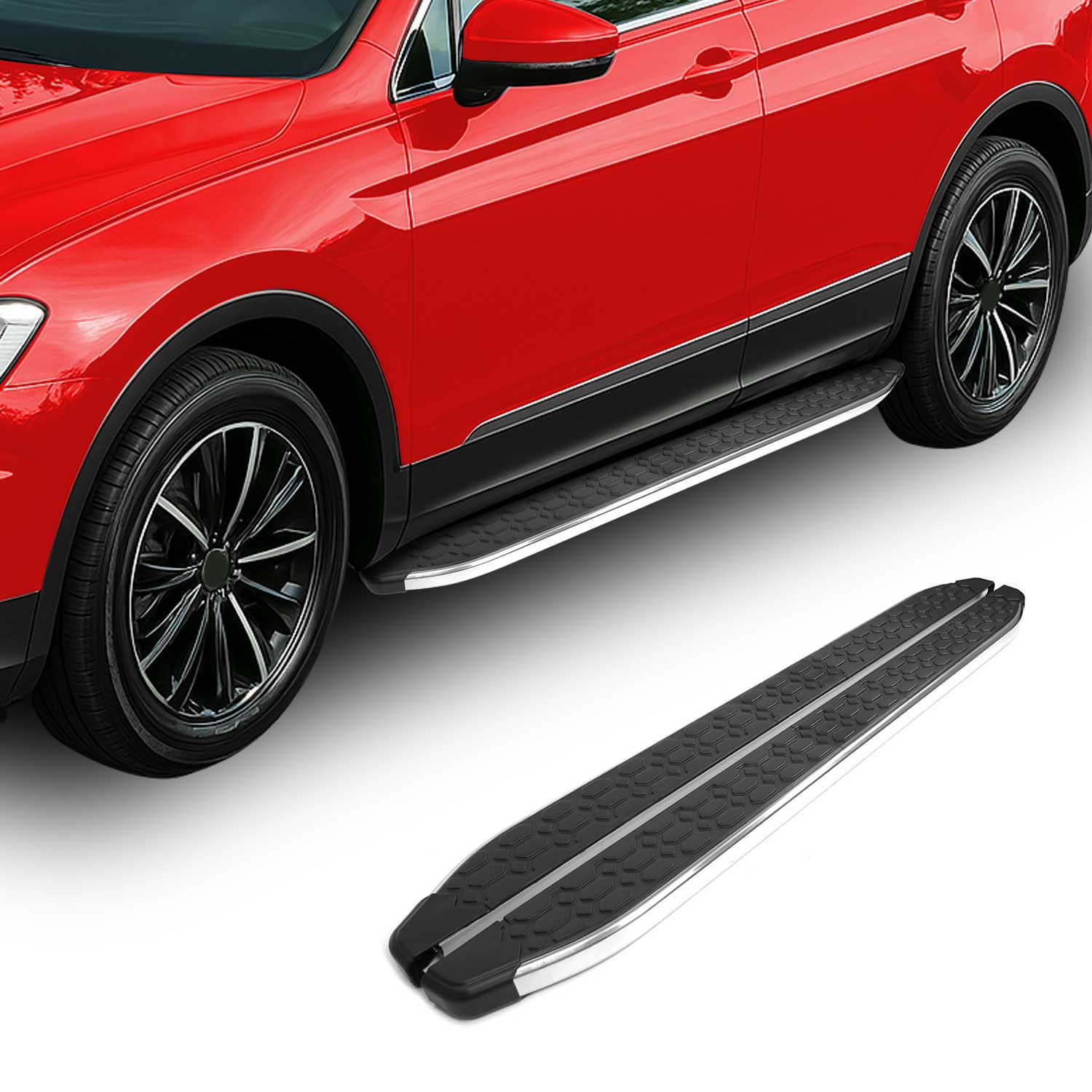 Trittbretter Seitenschweller für Toyota Yaris Cross 2021-2026 Edelstahl Chrom 2x - Image 2