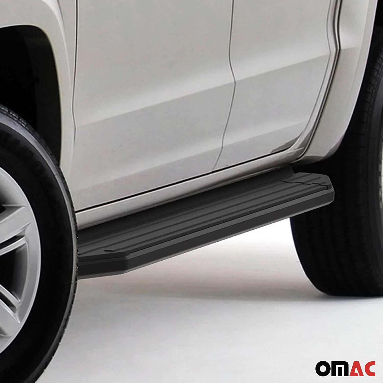 Trittbretter Seitenschweller für VW Amarok 2010-2016 Alu Schwarz ABE - Image 6