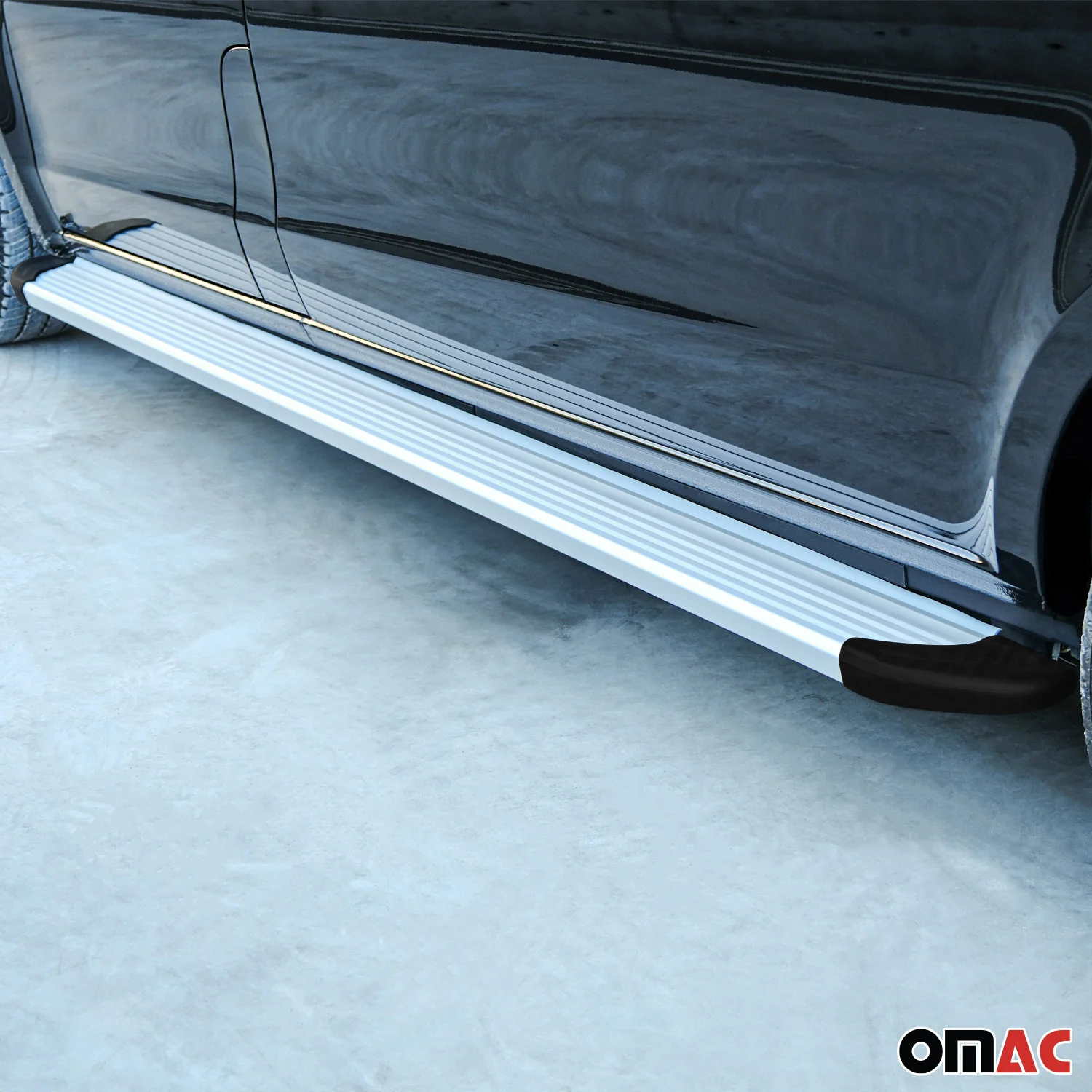 Seitenschweller Trittbretter Schweller für VW Crafter 2006-2018 L2 L3 Alu Grau - Image 11