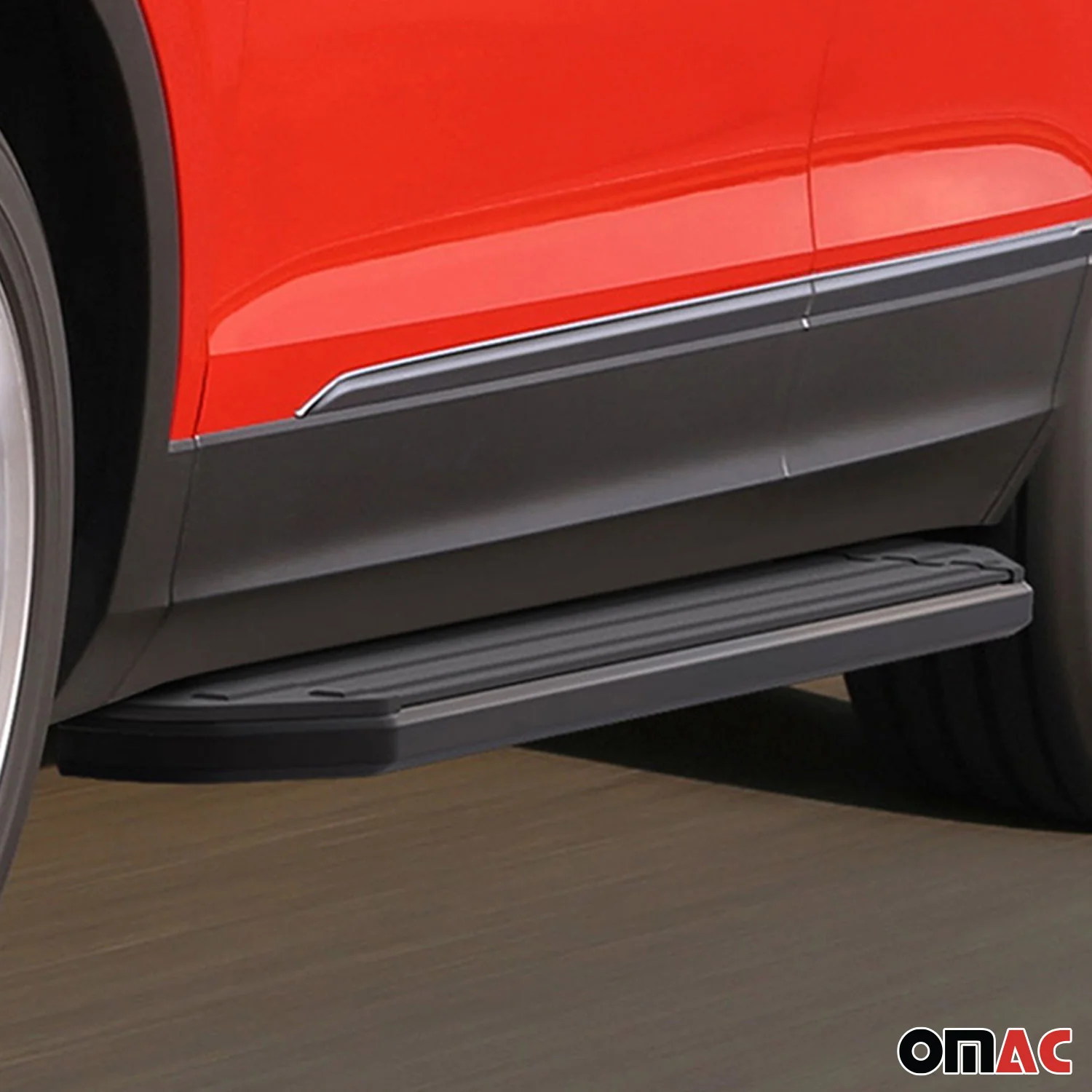 Trittbretter Seitenschweller für VW Tiguan 2016-2024 Alu Schwarz ABE - Image 6