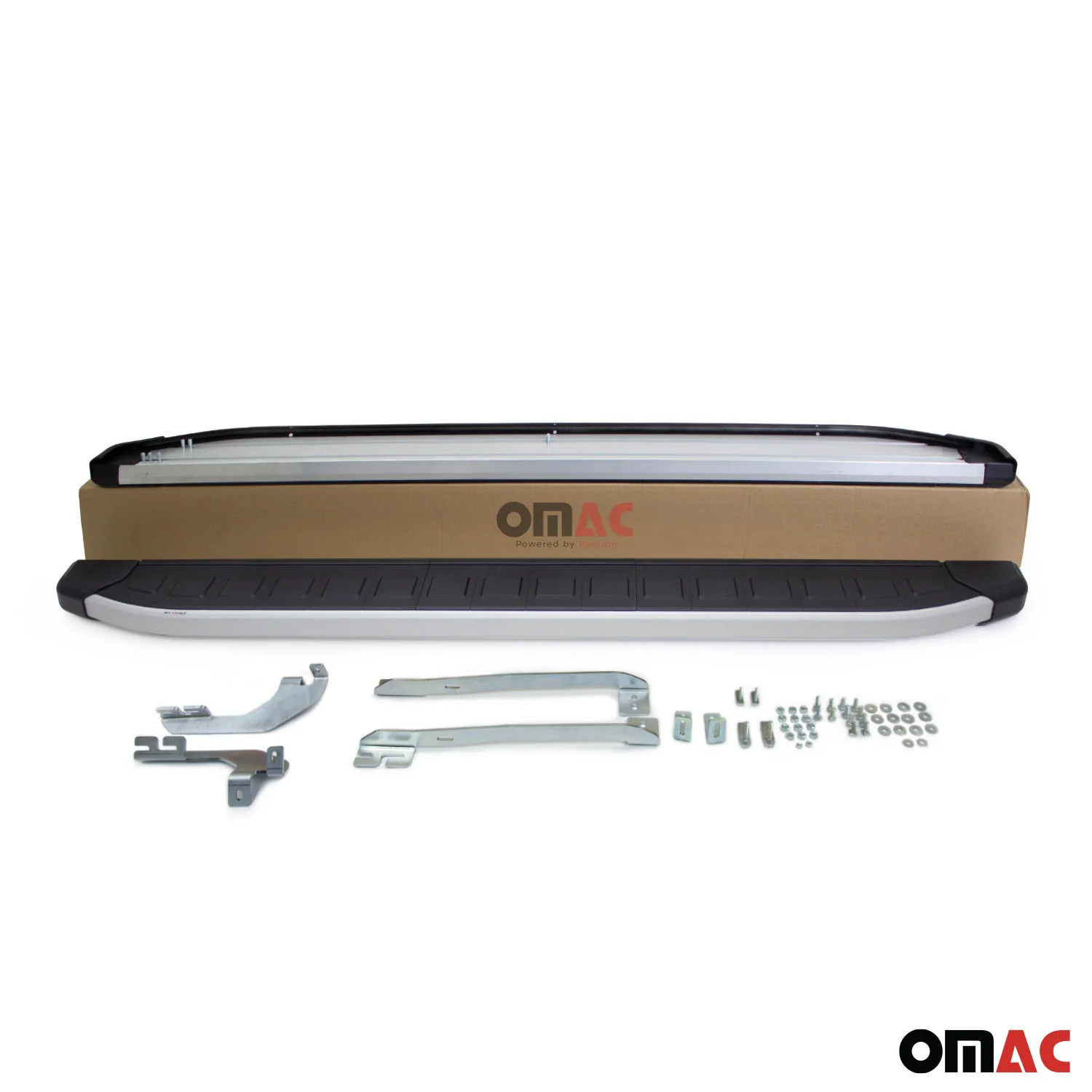 Seitenbretter Trittbretter für Ford Connect 2008-2018 L2 Langer Alu Schwarz - Image 6