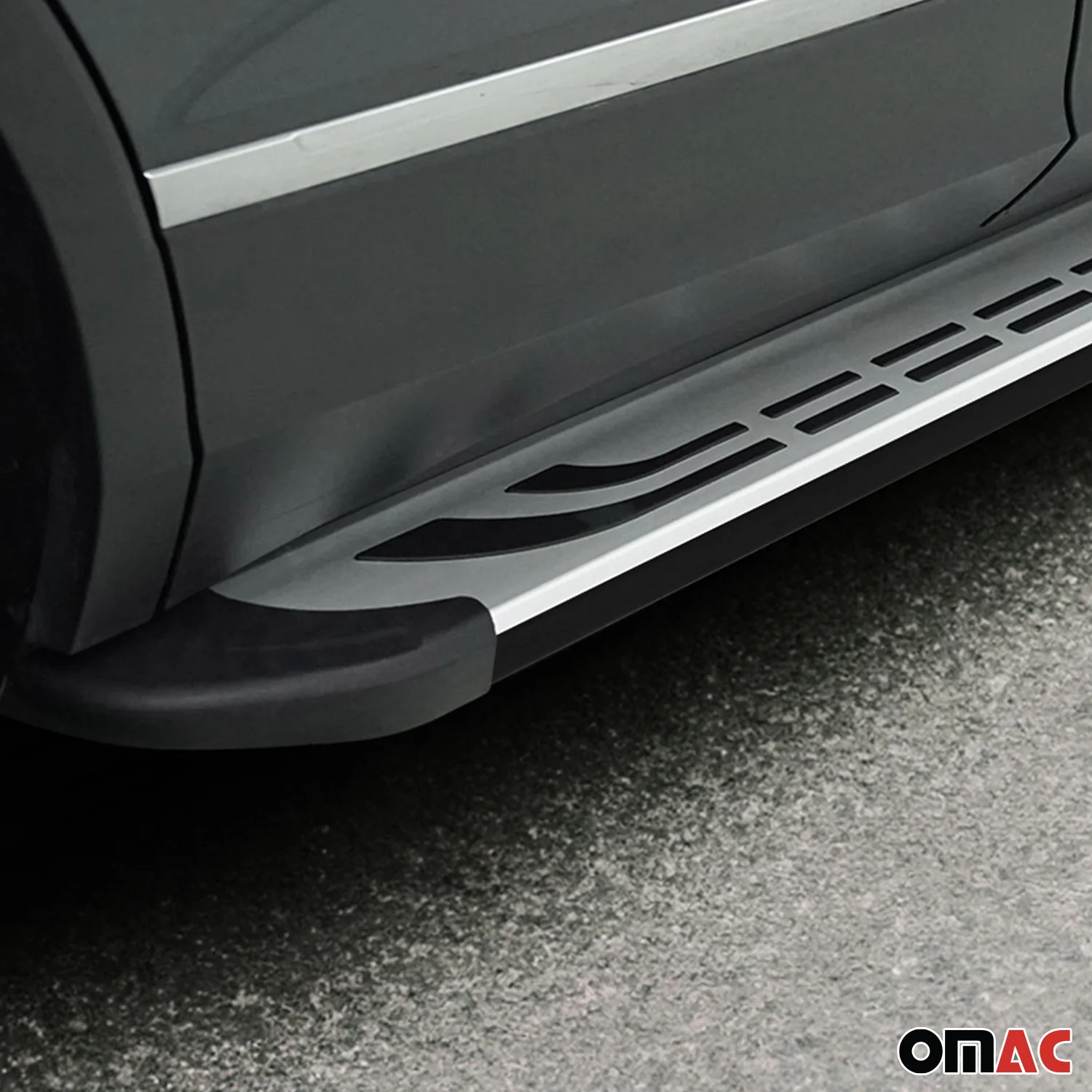 Trittbretter Schweller Seitenbretter für Renault Kadjar 2015-2022 Schwarz Alu - Image 5