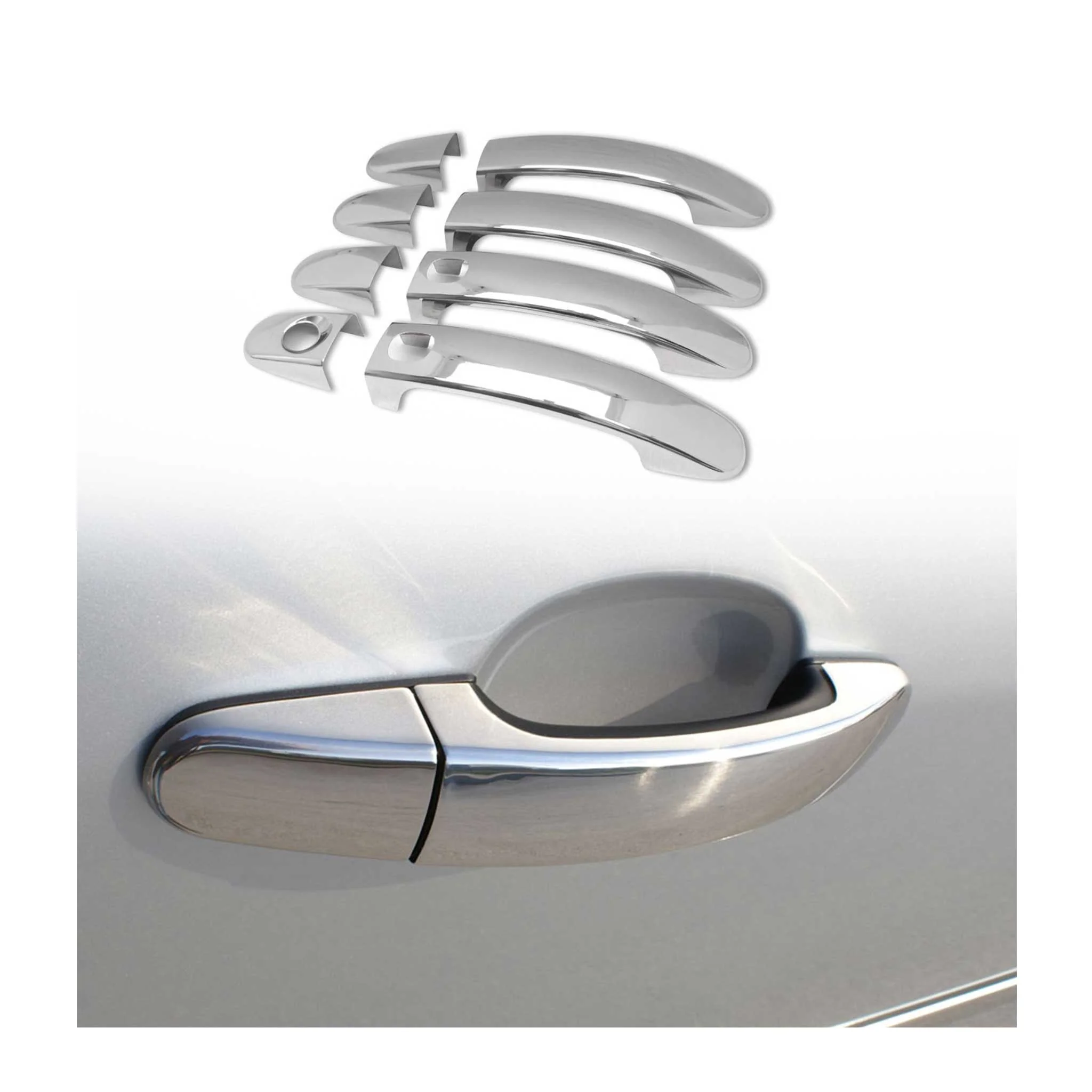Türgriff Blende Türgriff Abdeckung für Ford Kuga II 2012-19 Edelstahl Chrom 8tlg