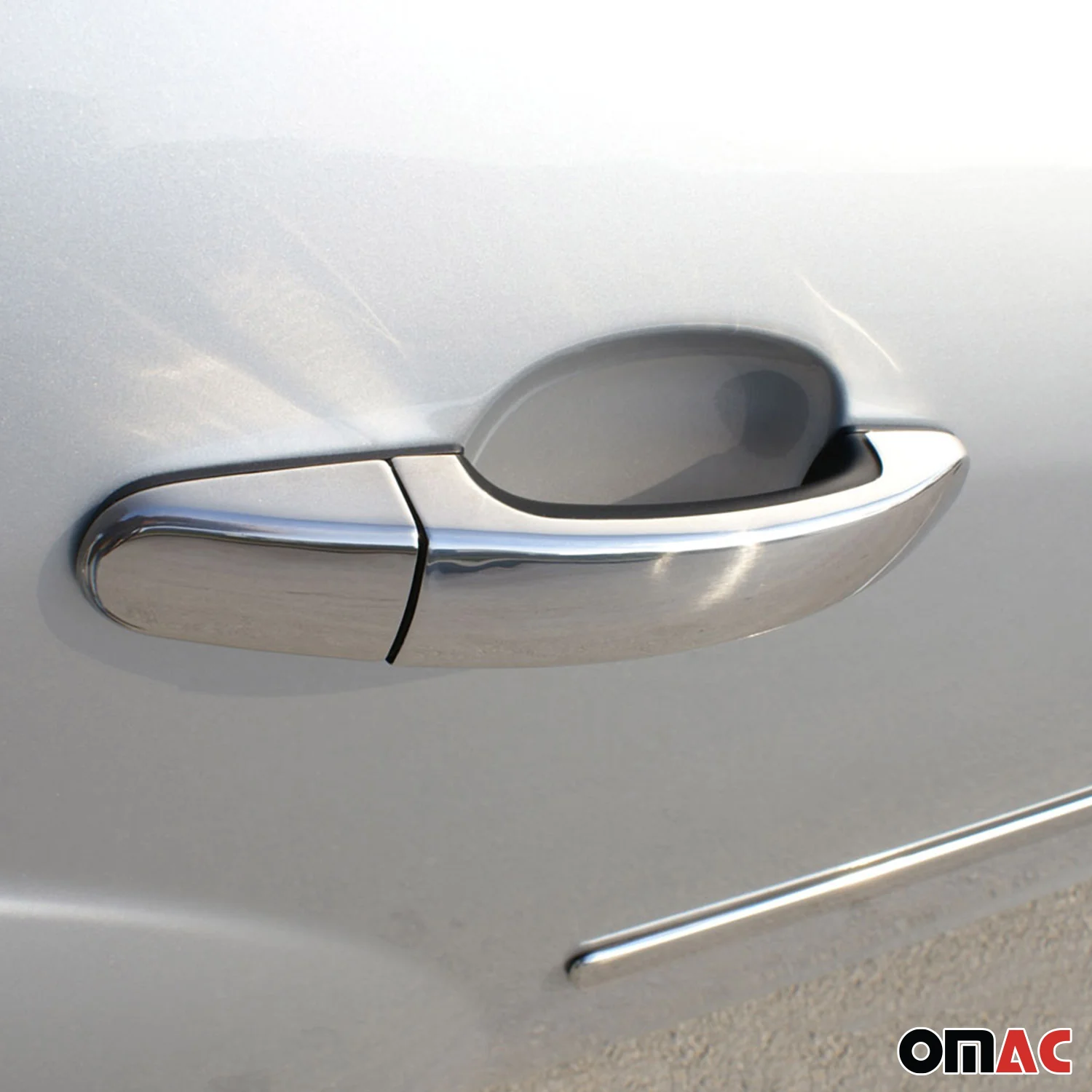 Türgriff Blende Türgriff Abdeckung für Ford Kuga II 2012-19 Edelstahl Chrom 8tlg - Image 2