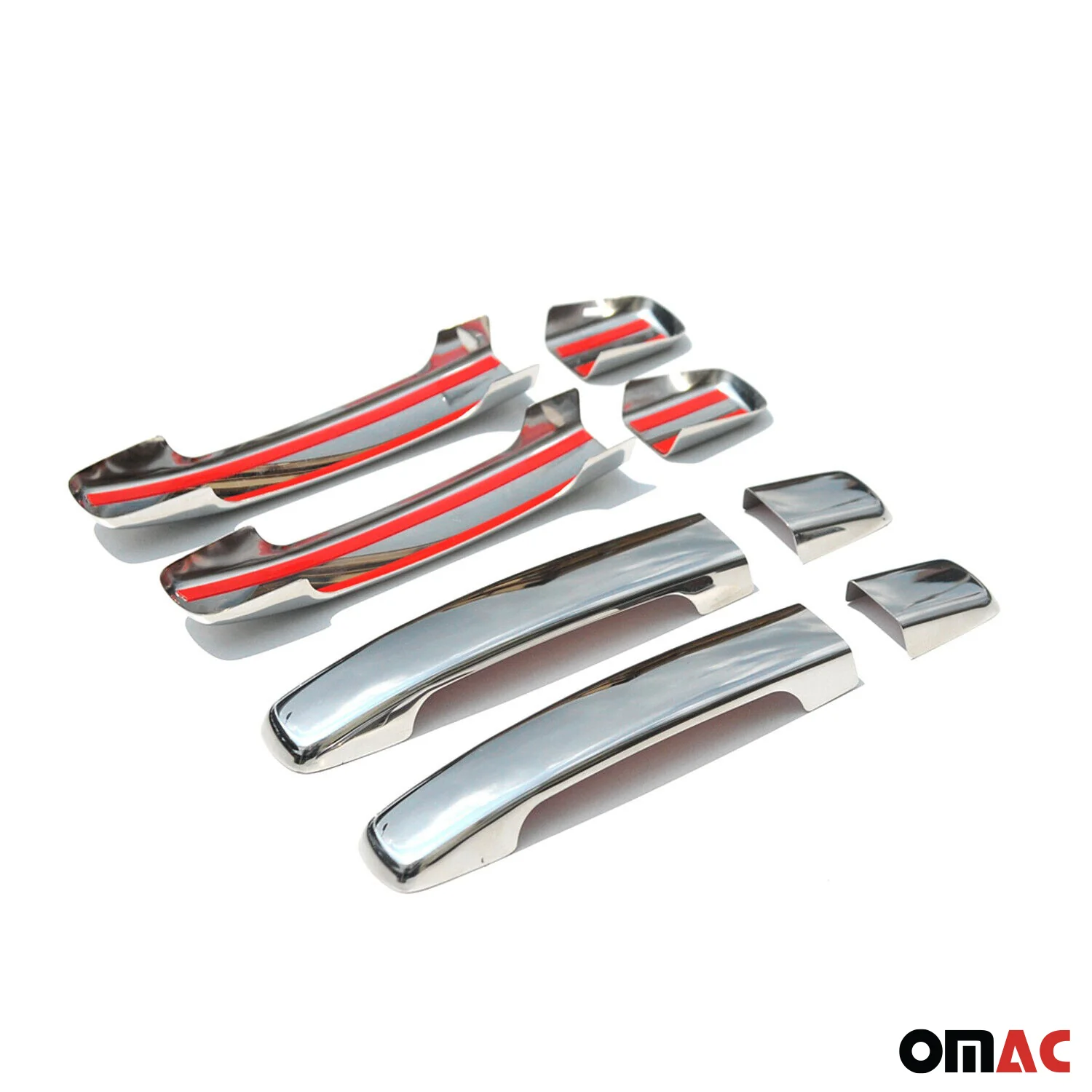 Chrom Türgriff Blende für Nissan Qashqai +2 2009-2013 4Tür Edelstahl - Image 5