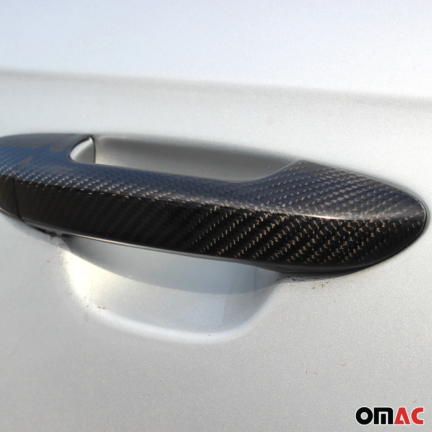 Türgriff Blende Türgriffkappen für Seat Ibiza 17-26 Leon 12-26 4Tür Carbon - Image 3
