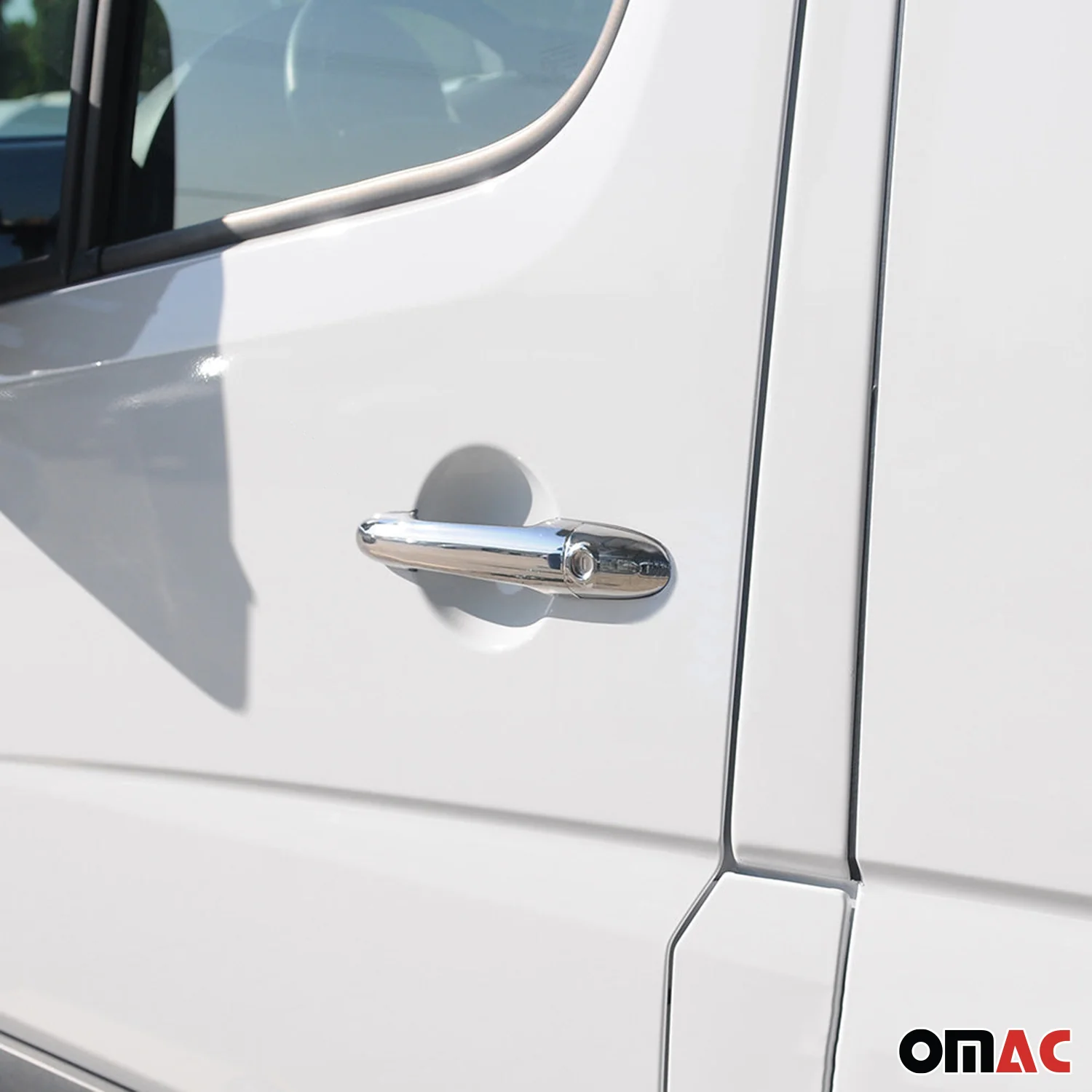 Türgriff Blende für VW Crafter / Mercedes Sprinter 2006-18 4Tür Edelstahl Chrom - Image 2