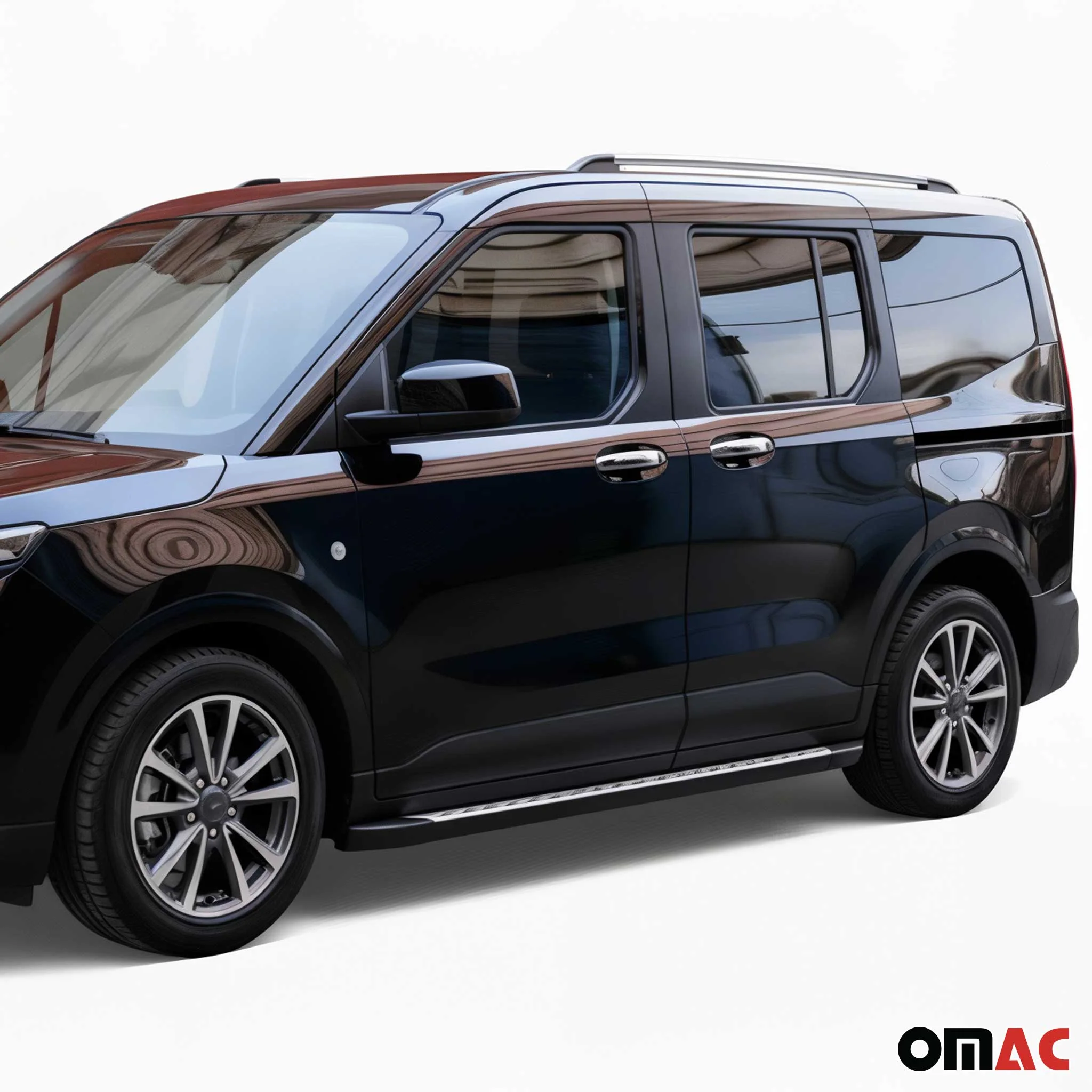 Türgriff Blenden für Ford Tourneo Courier 2023-2026 5Tür Chrom Edelstahl 10tlg - Image 2