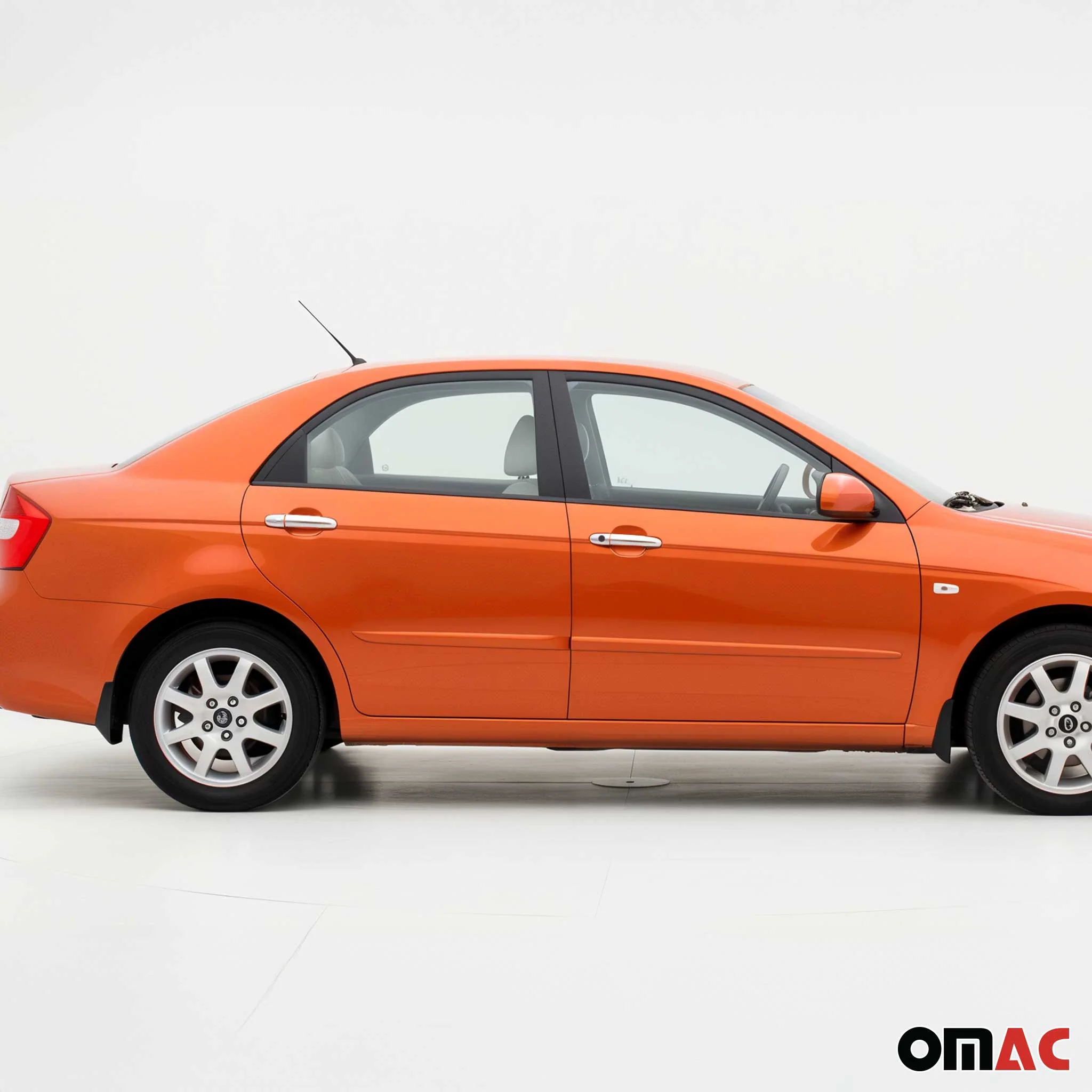 Türgriff Blende Türgriffkappen für Kia Cerato 2004-2008 4-Tür Chrom ABS 8x - Image 3
