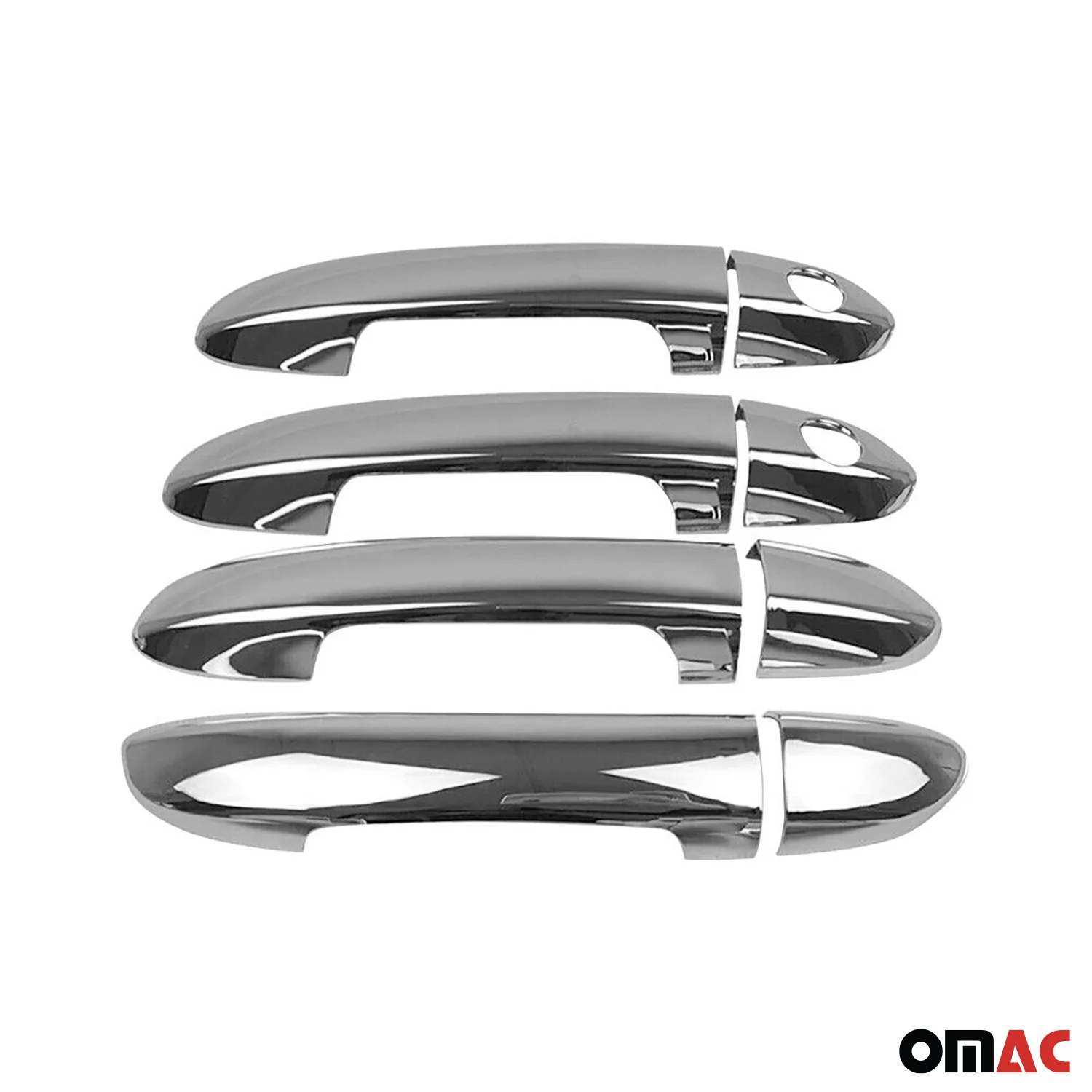 Türgriff Blende Türgriffkappen für Kia Cerato 2004-2008 4-Tür Chrom ABS 8x - Image 6