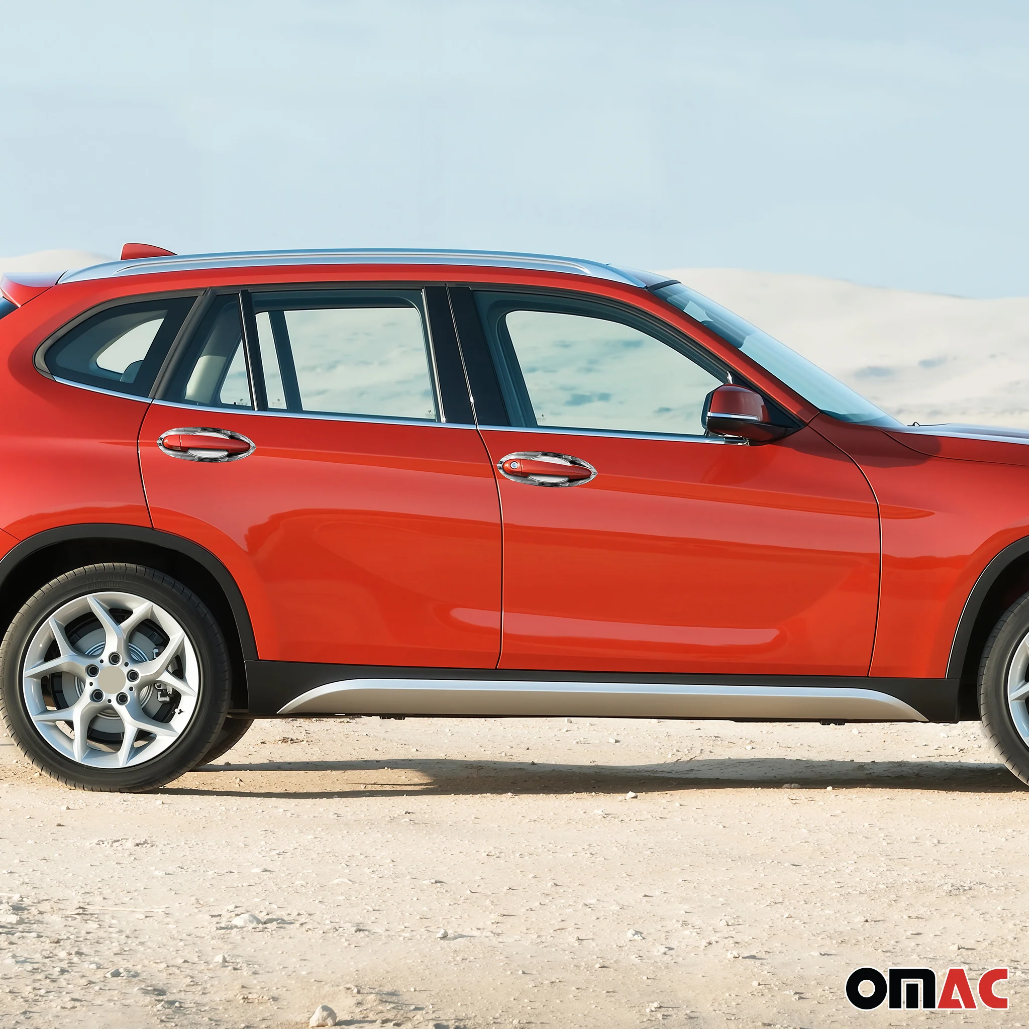 Türgriffschalen Türgriffmulden Türgriffkappen für BMW X1 E84 2012-2015 Chrom ABS - Image 2