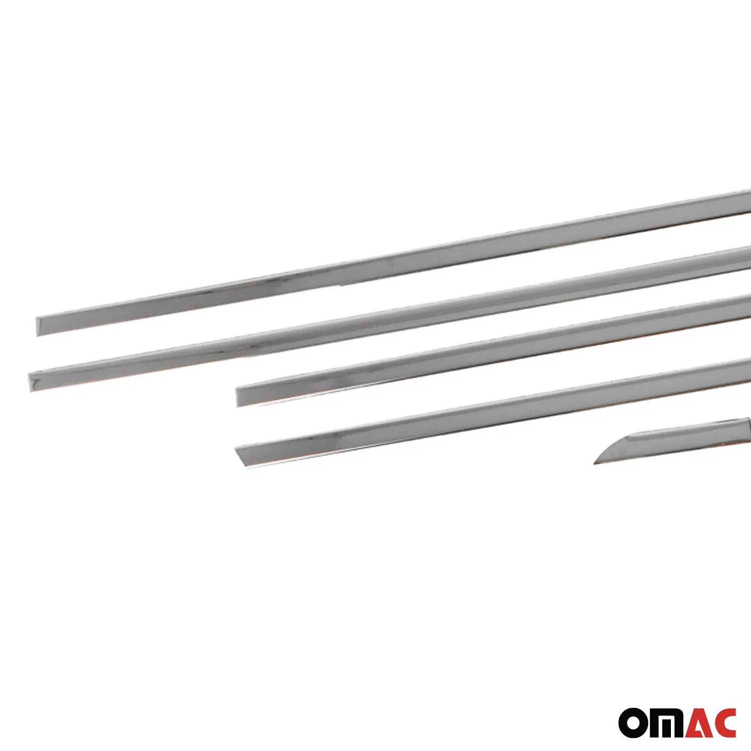 Seitentürleiste Türleisten Türschutzleiste für Audi A6 C7 2011-2018 Edelstahl 6x - Image 9