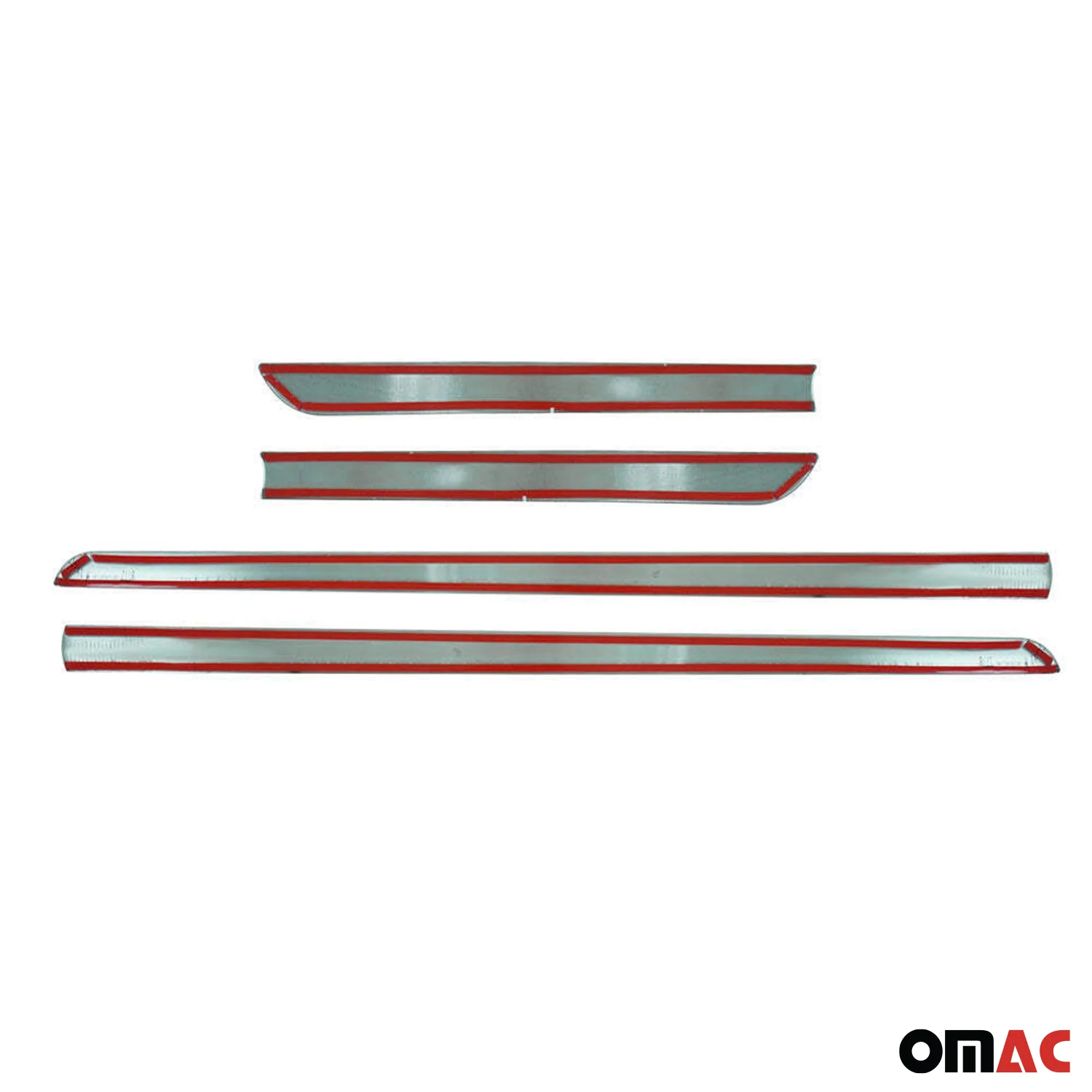 Türschutzleiste Seitentürleiste für Togg T10X T10F 2023-2026 Chrom Dunkel 4x - Image 5