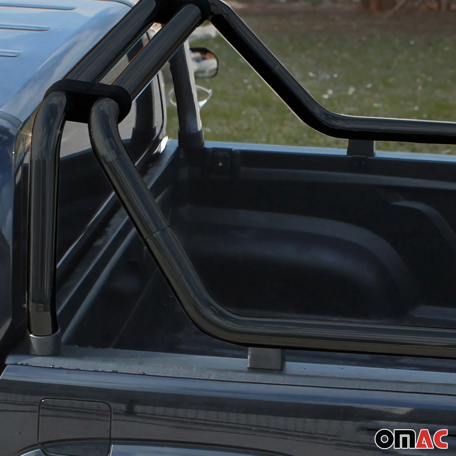 Überrollbügel Rollbar für Nissan Navara 2006-2015 Gefärbten Stahl Schwarz - Image 3