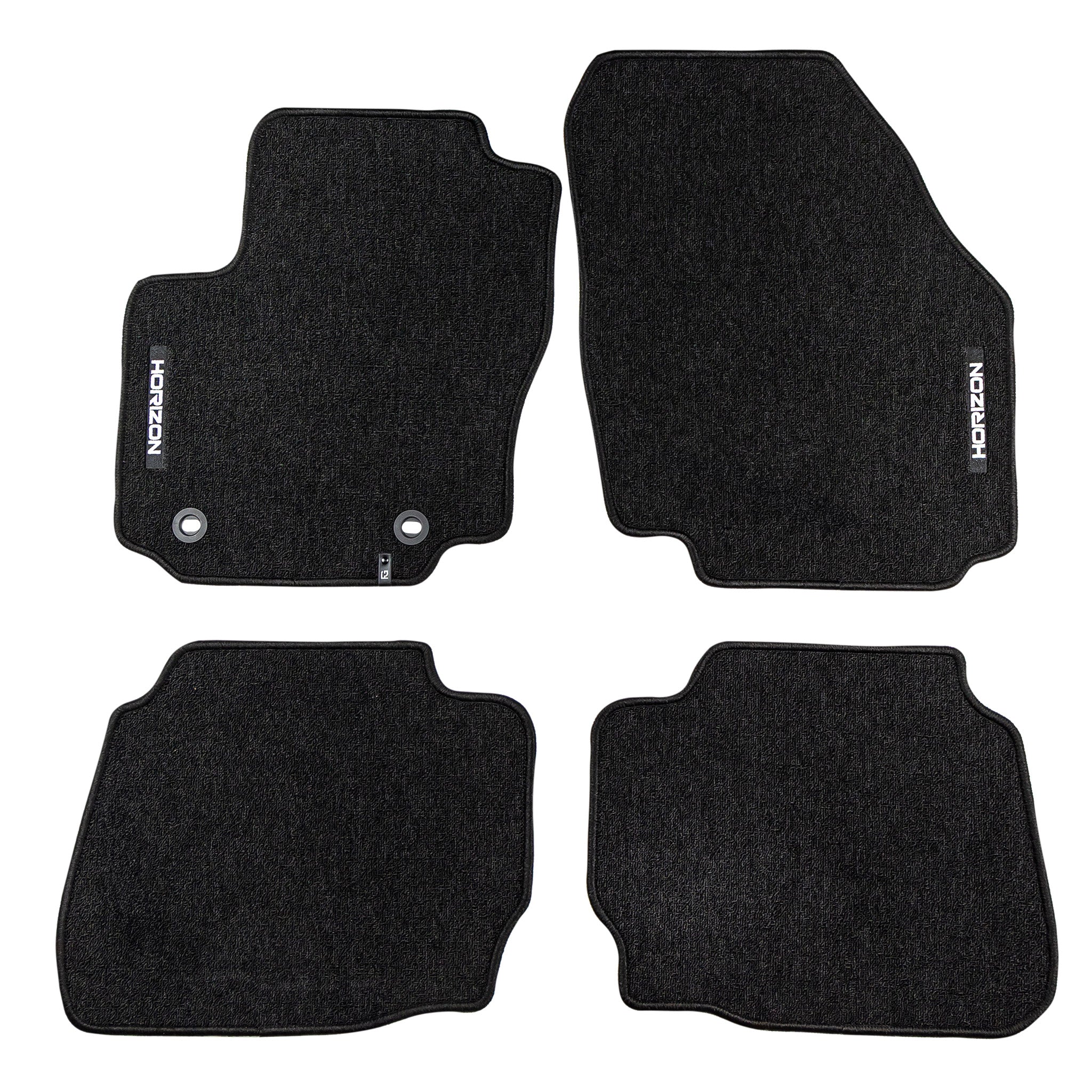 Velours Fußmatten für Ford Mondeo IV 2007-14 Autoteppich Automatten Schwarz 4tlg