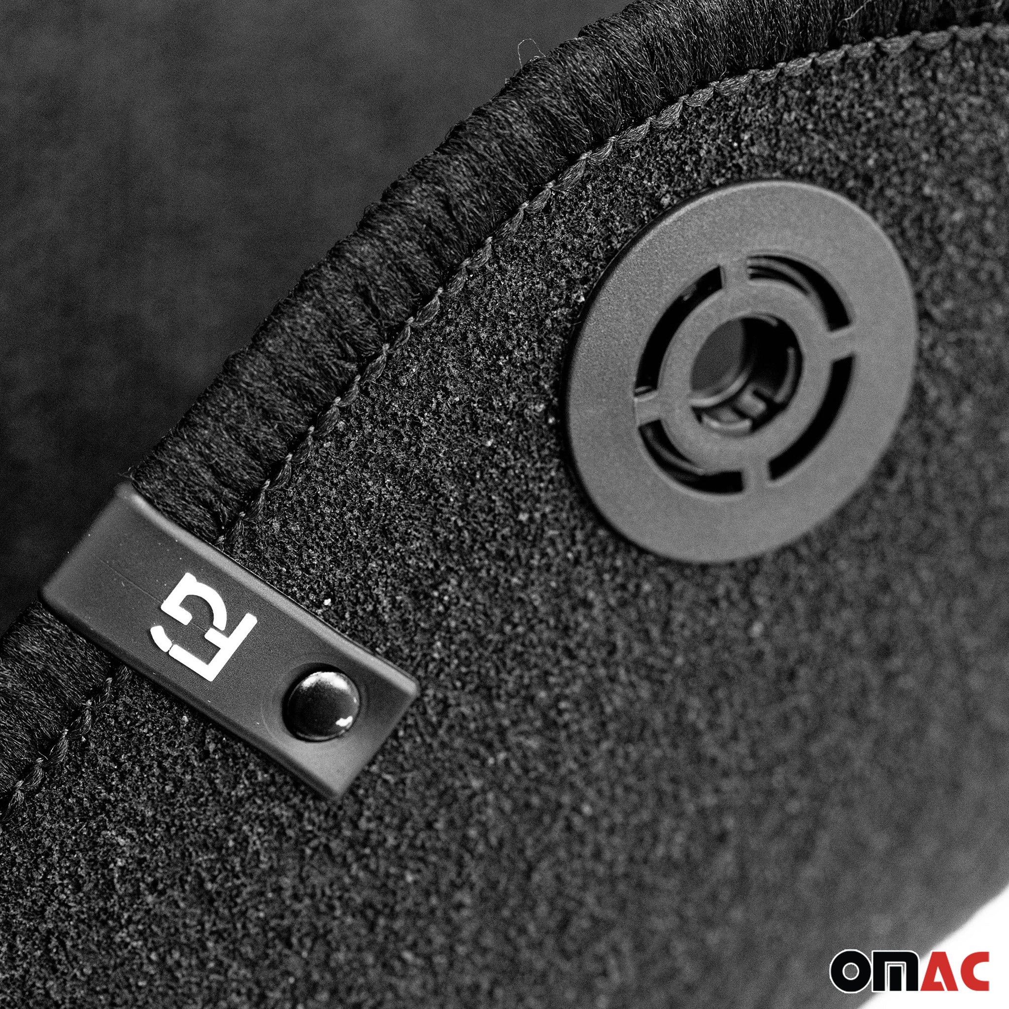 Velours Fußmatten für Kia Ceed II 2012-2018 Autoteppich Automatten Schwarz 4 tlg - Image 4