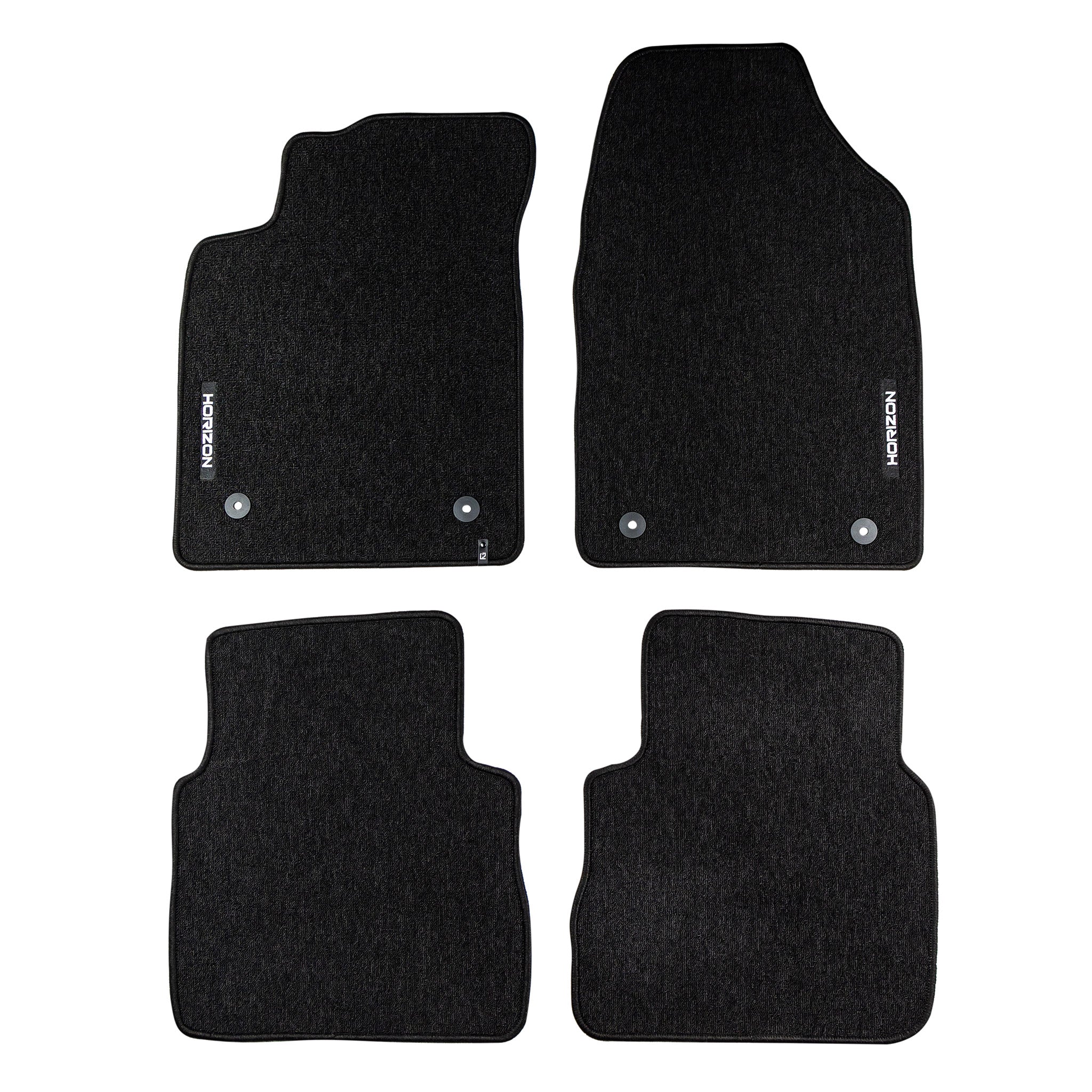 Velours Fußmatten für Opel Signum 2003-2008 Autoteppich Automatten Schwarz 4tlg