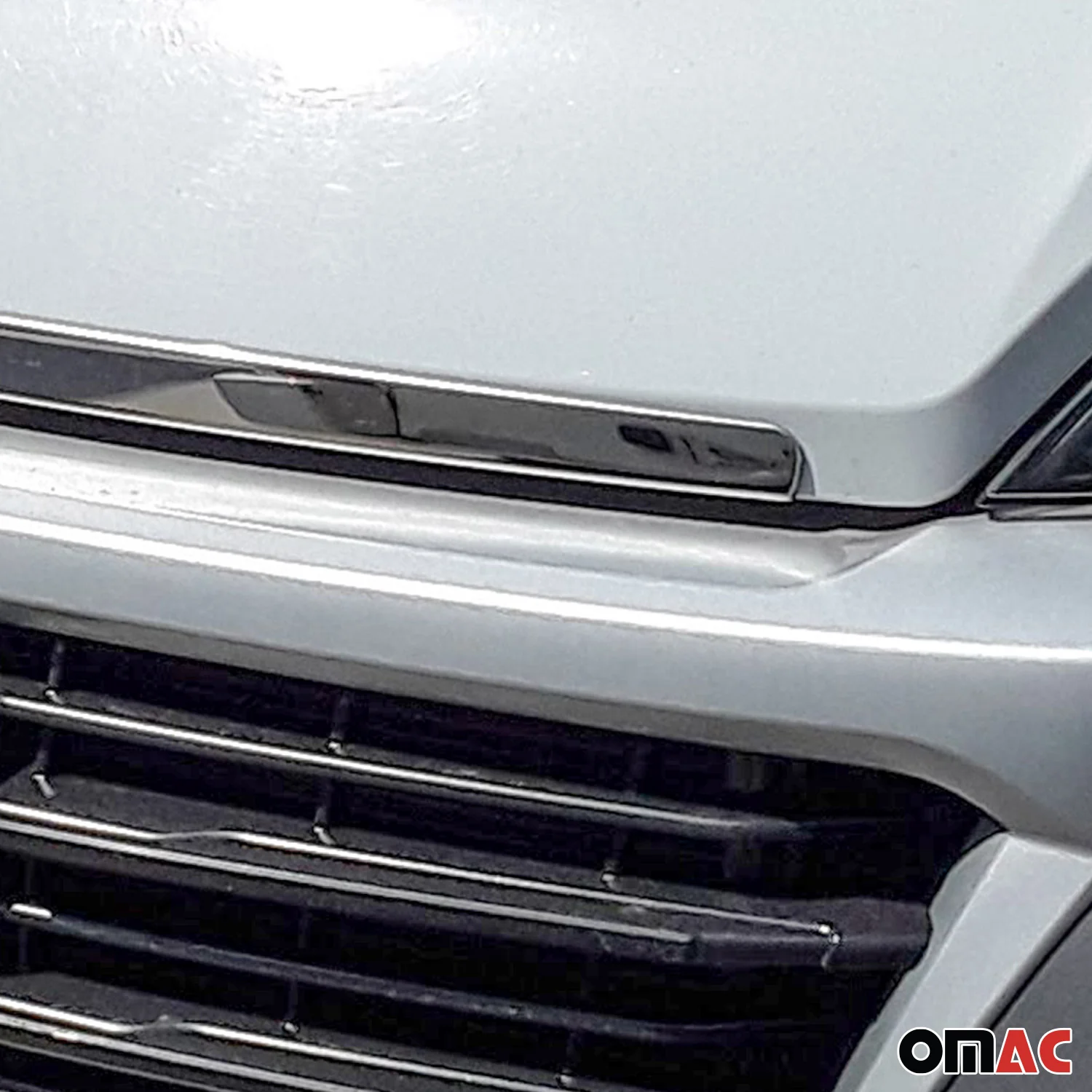 Motorhaube Chromleiste Frontleiste für Fiat Ducato 2006-2014 Edelstahl Chrom 1x - Image 3