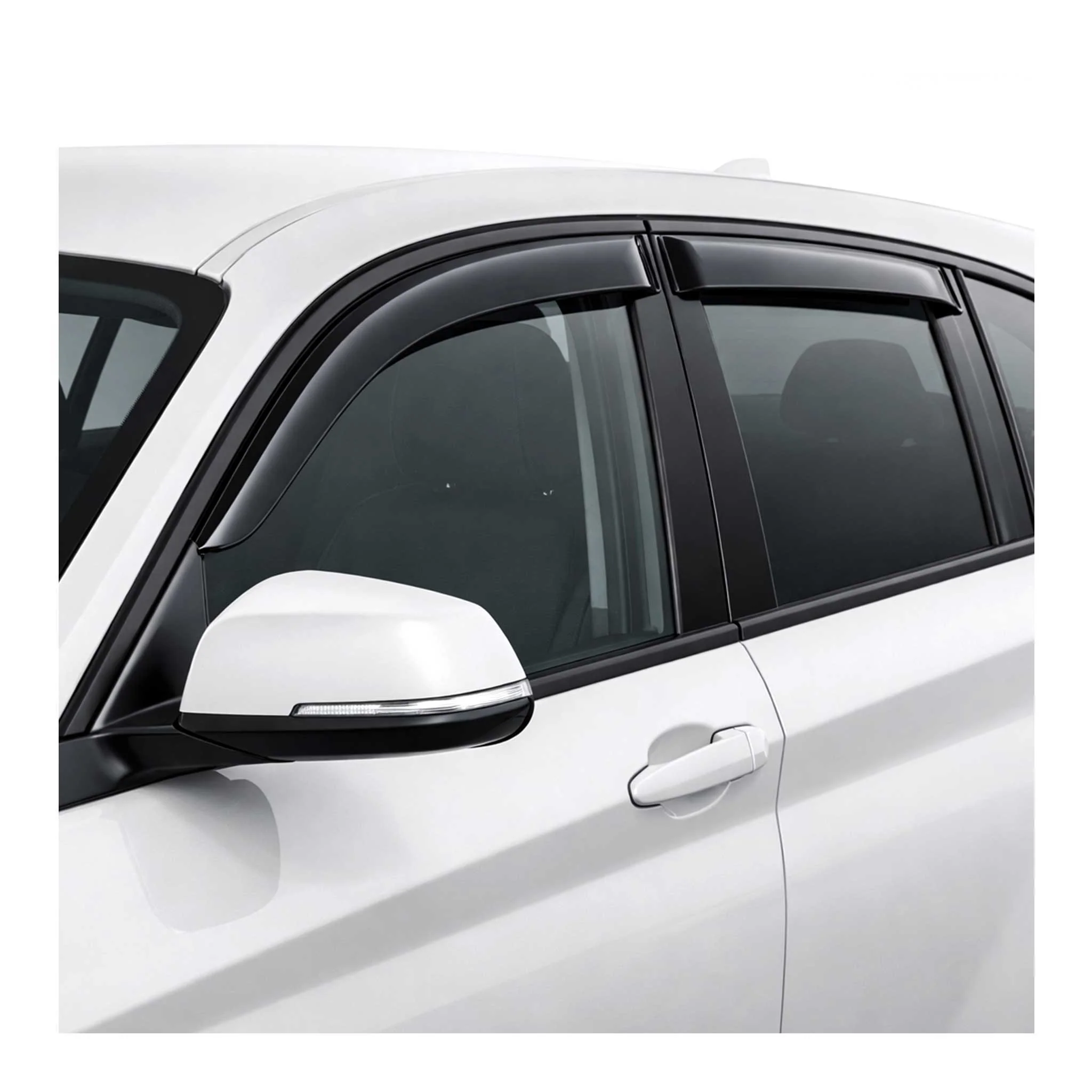 Windabweiser Regenabweiser für BMW 1er F20 5tür 2011-2019 Dunkel Acryl 4tlg