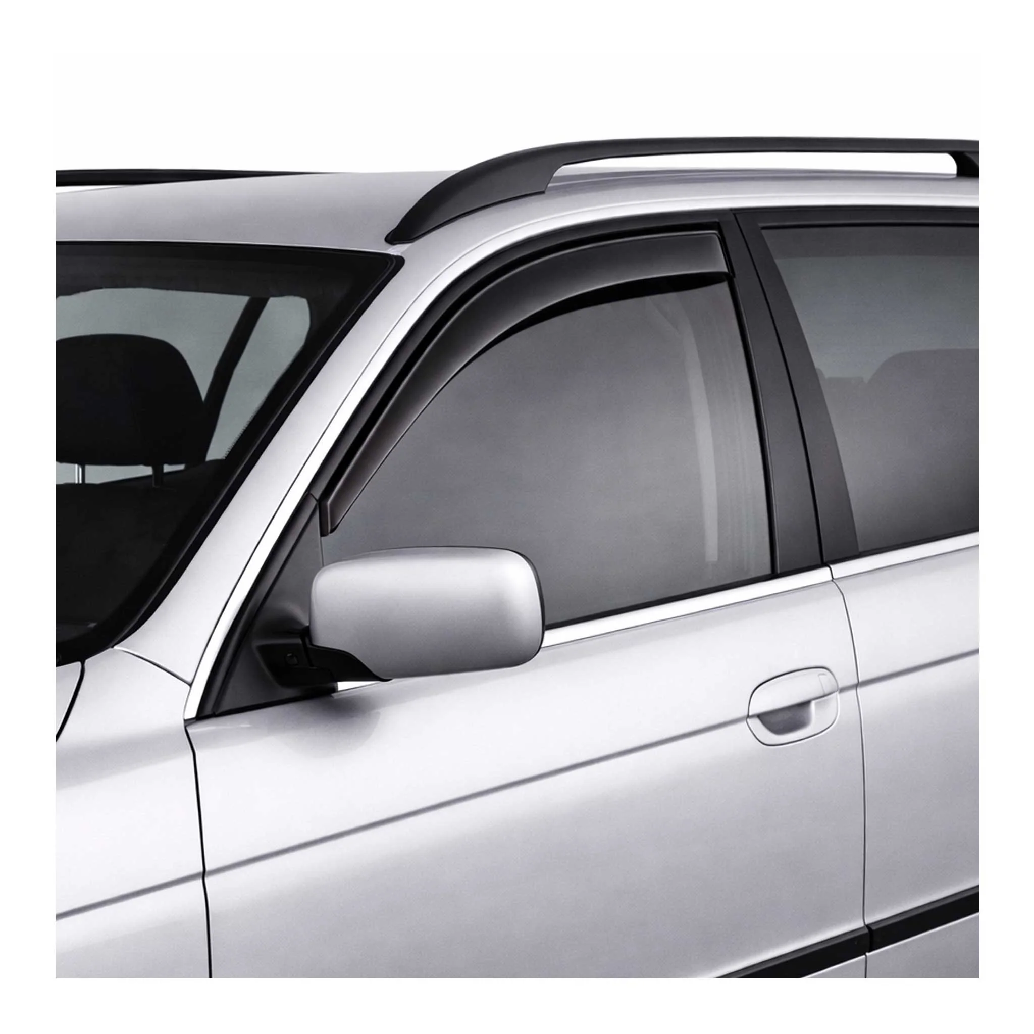 Windabweiser Regenabweiser für BMW 5er E39 Limo Touring 1995-2003 Dunkel 2tlg
