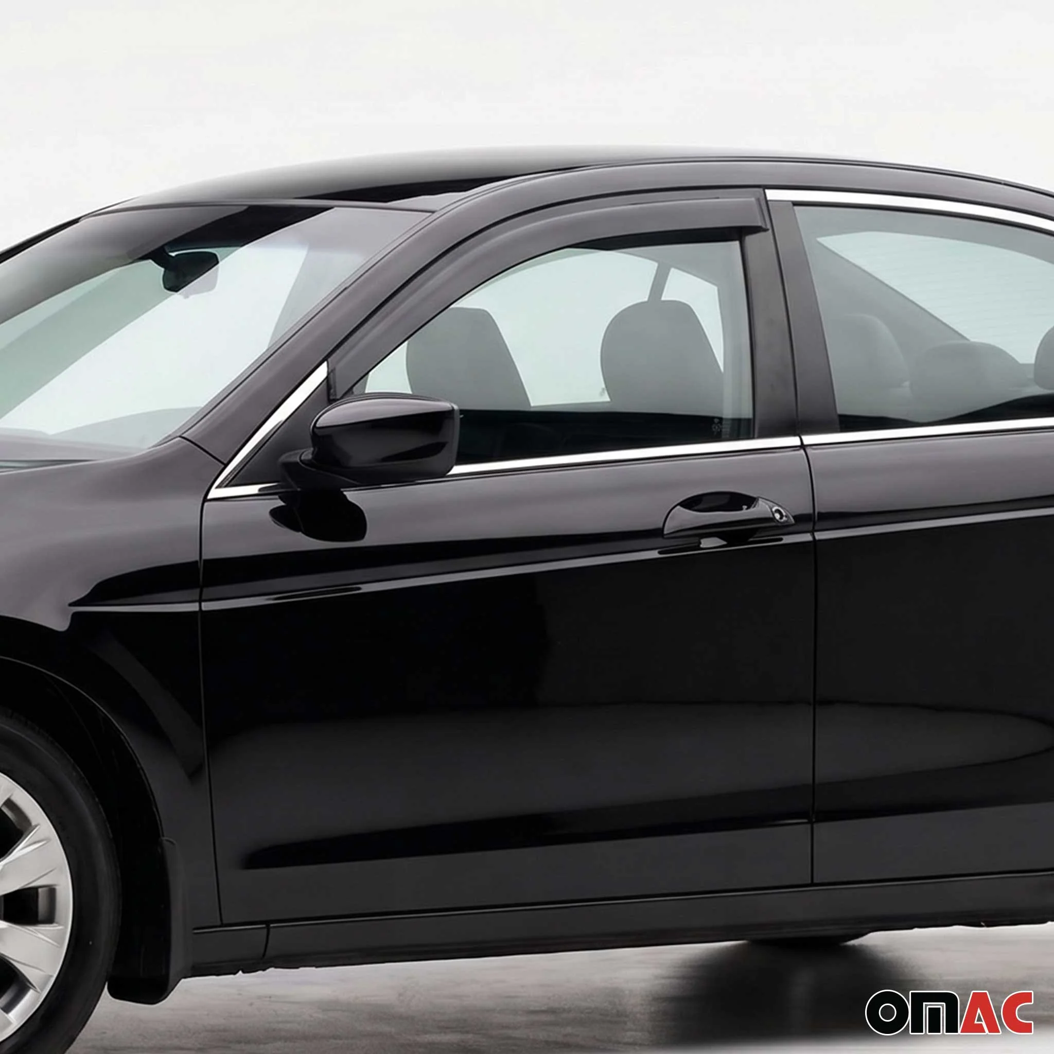 Windabweiser Regenabweiser für Honda Accord 2008-2015 Limo Dunkel Acryl 2tlg - Image 6