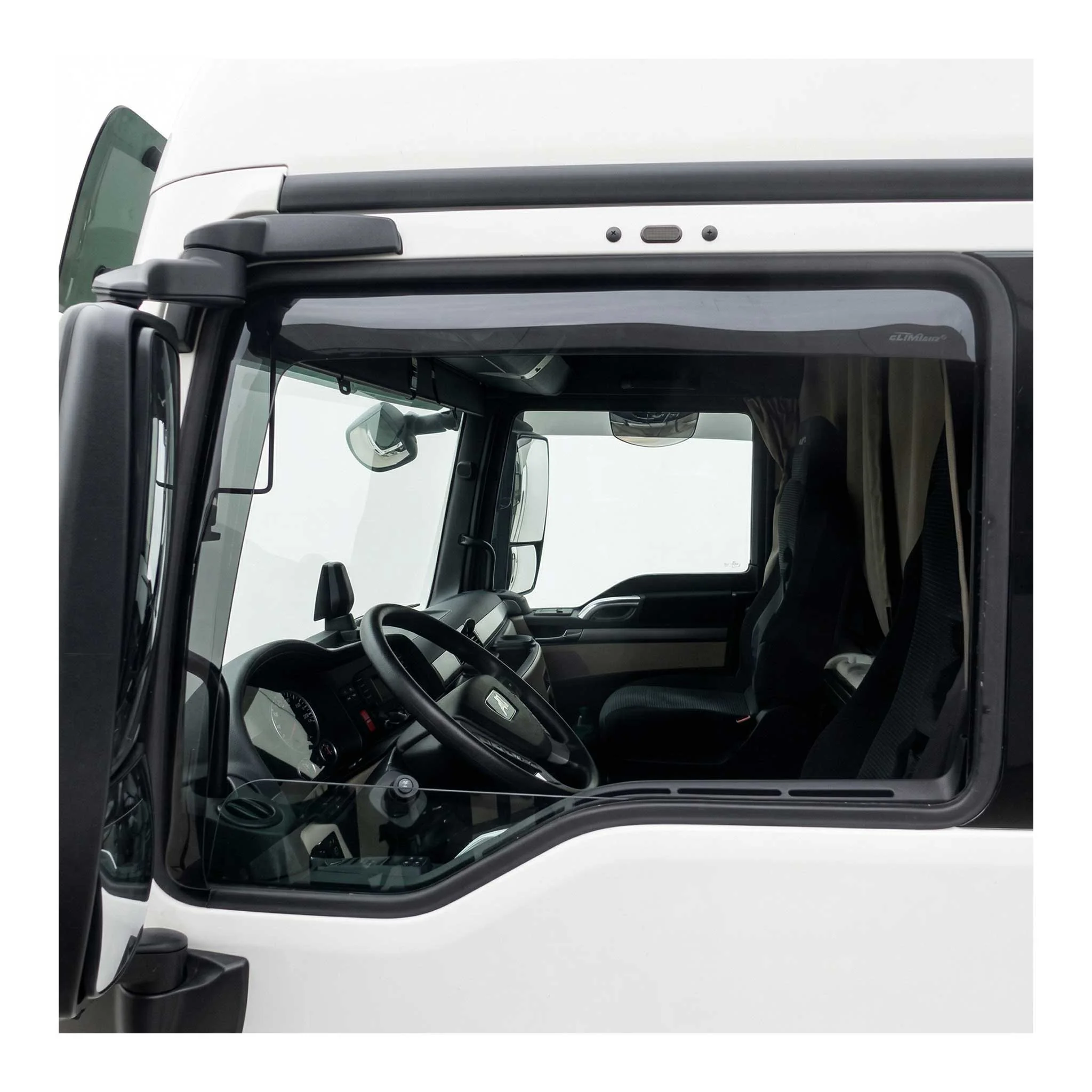 Windabweiser Regenabweiser für MAN TGX 2007-2020 Dunkel Acryl 2tlg