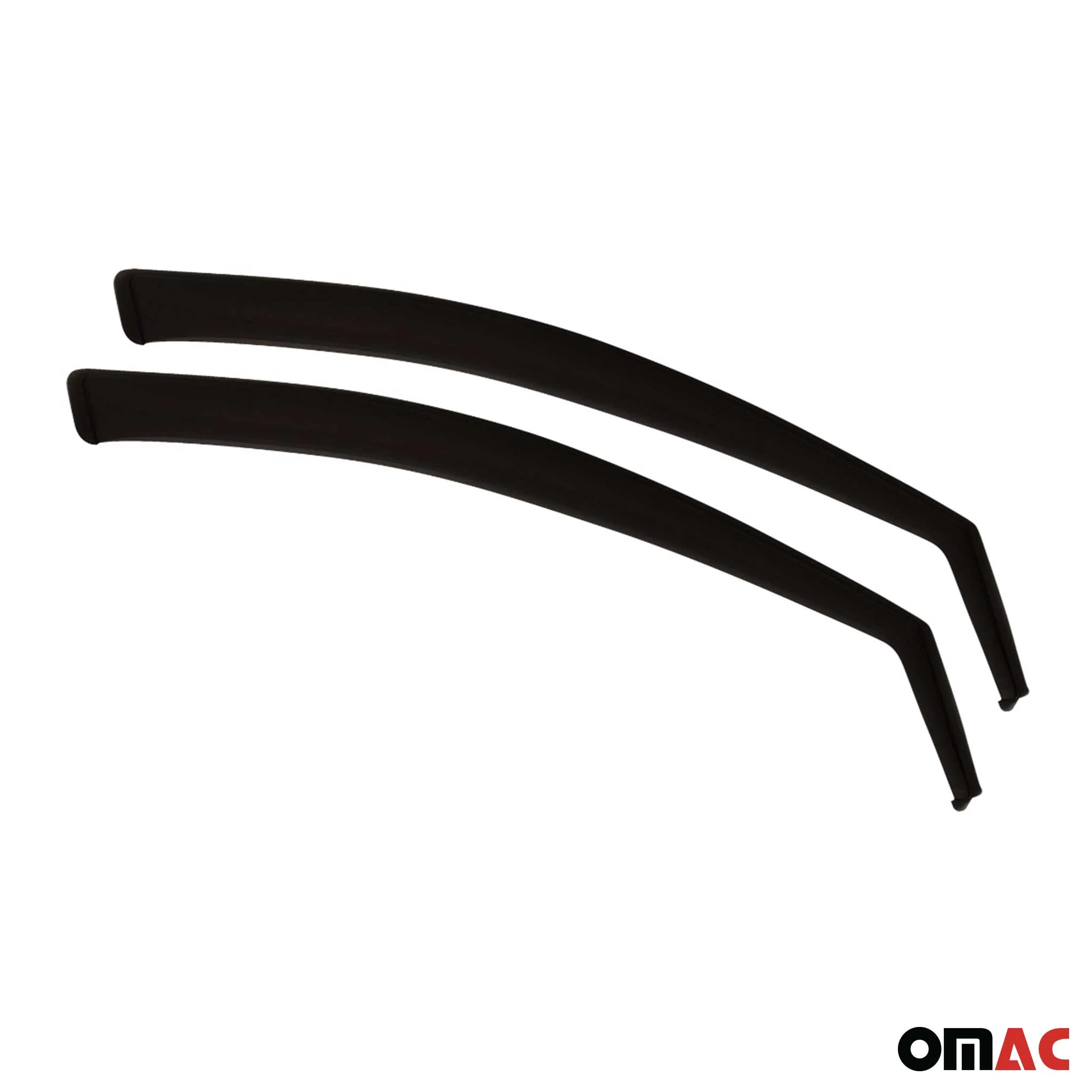 Windabweiser Regenabweiser für Opel Combo Life 2018-2024 Dunkel Acryl 2tlg - Image 2