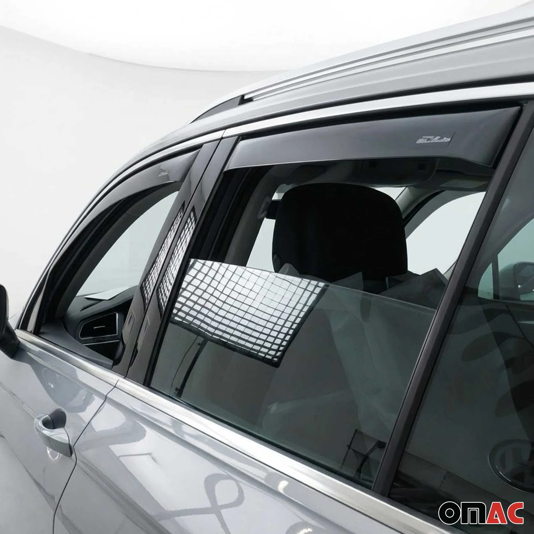 Windabweiser Regenabweiser für VW Tiguan AD 2016-2024 Acryl Dunkel 4tlg - Image 6