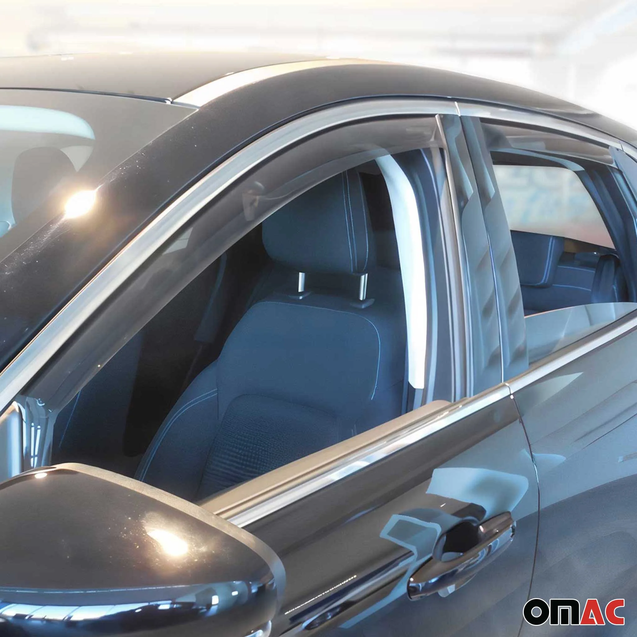 Windabweiser Regenabweiser für Ford Kuga III 2019-2026 Dunkel Acryl 4tlg - Image 6