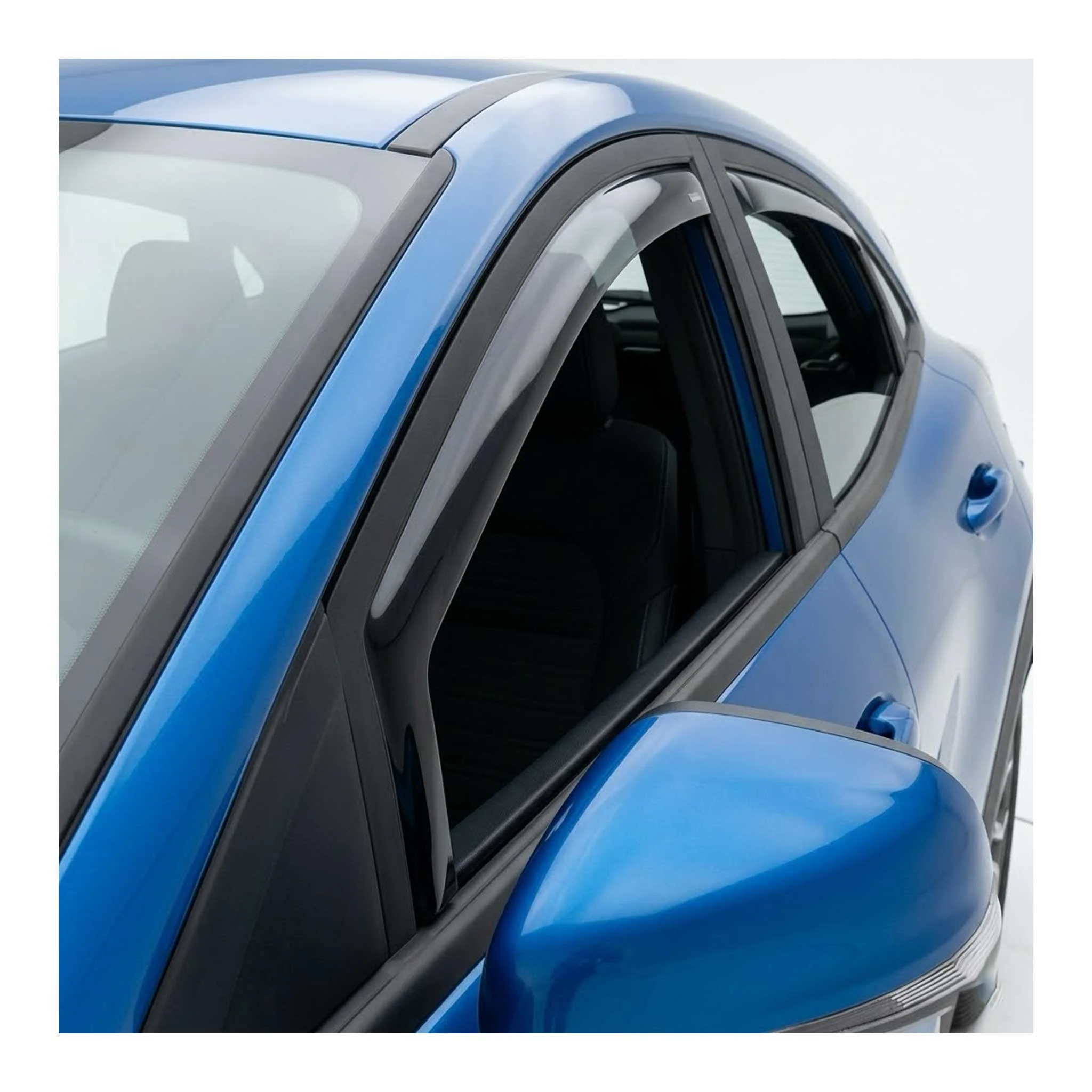 Windabweiser Regenabweiser für Ford Puma 2019-2026 Dunkel Acryl 4tlg