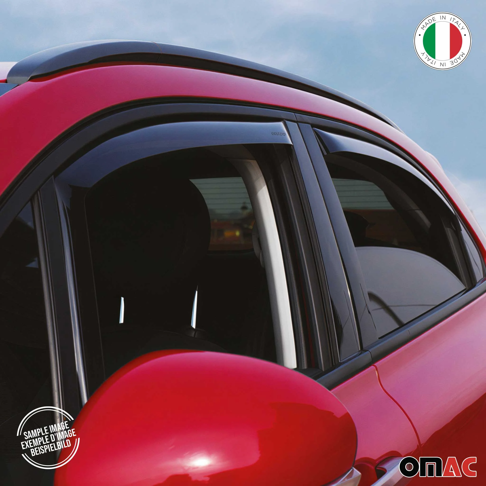Windabweiser Regenabweiser für Hyundai i20 2020-2026 Dunkel Acryl 4tlg - Image 9