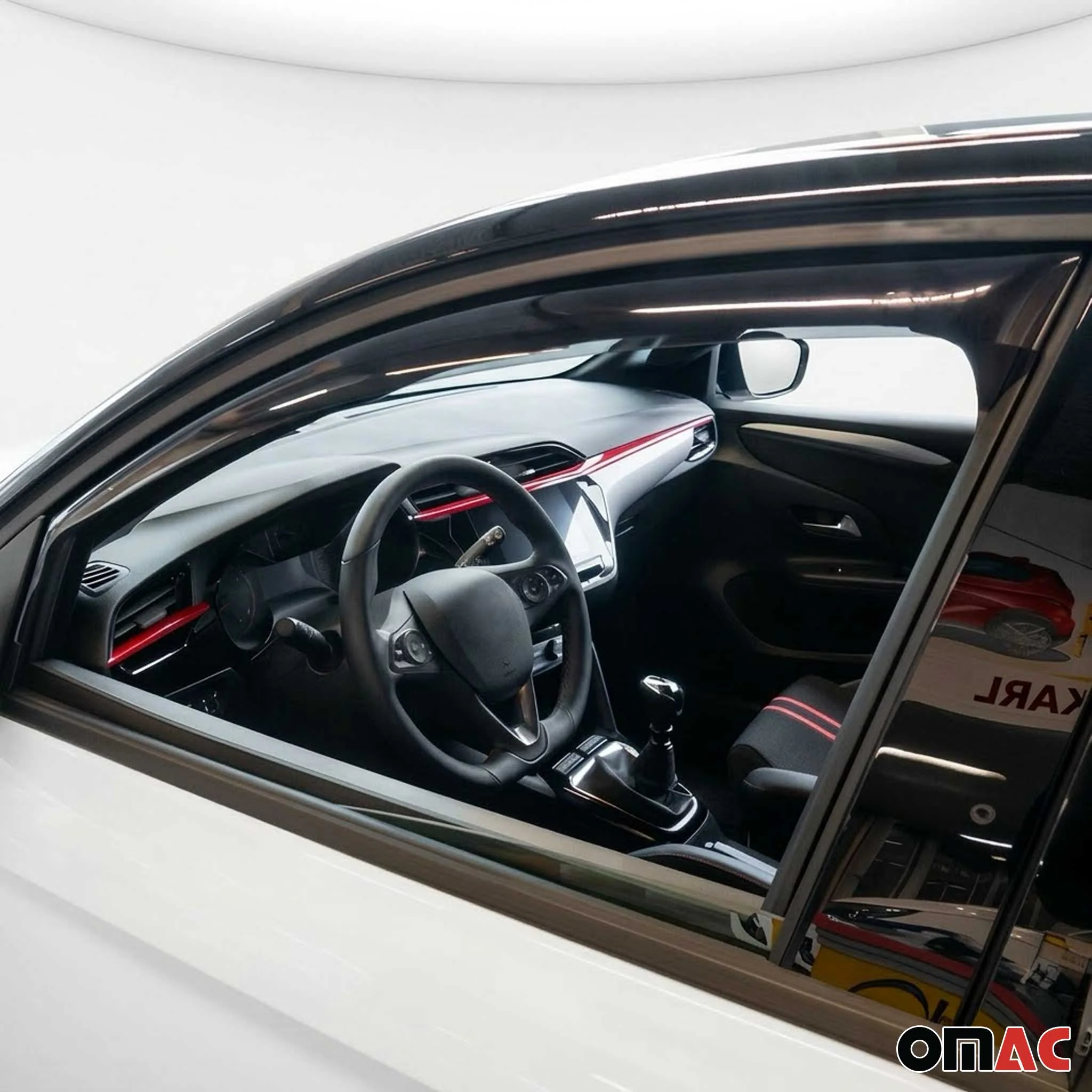 Windabweiser Regenabweiser für Opel Corsa F 2019-2026 Dunkel Acryl 4tlg - Image 6