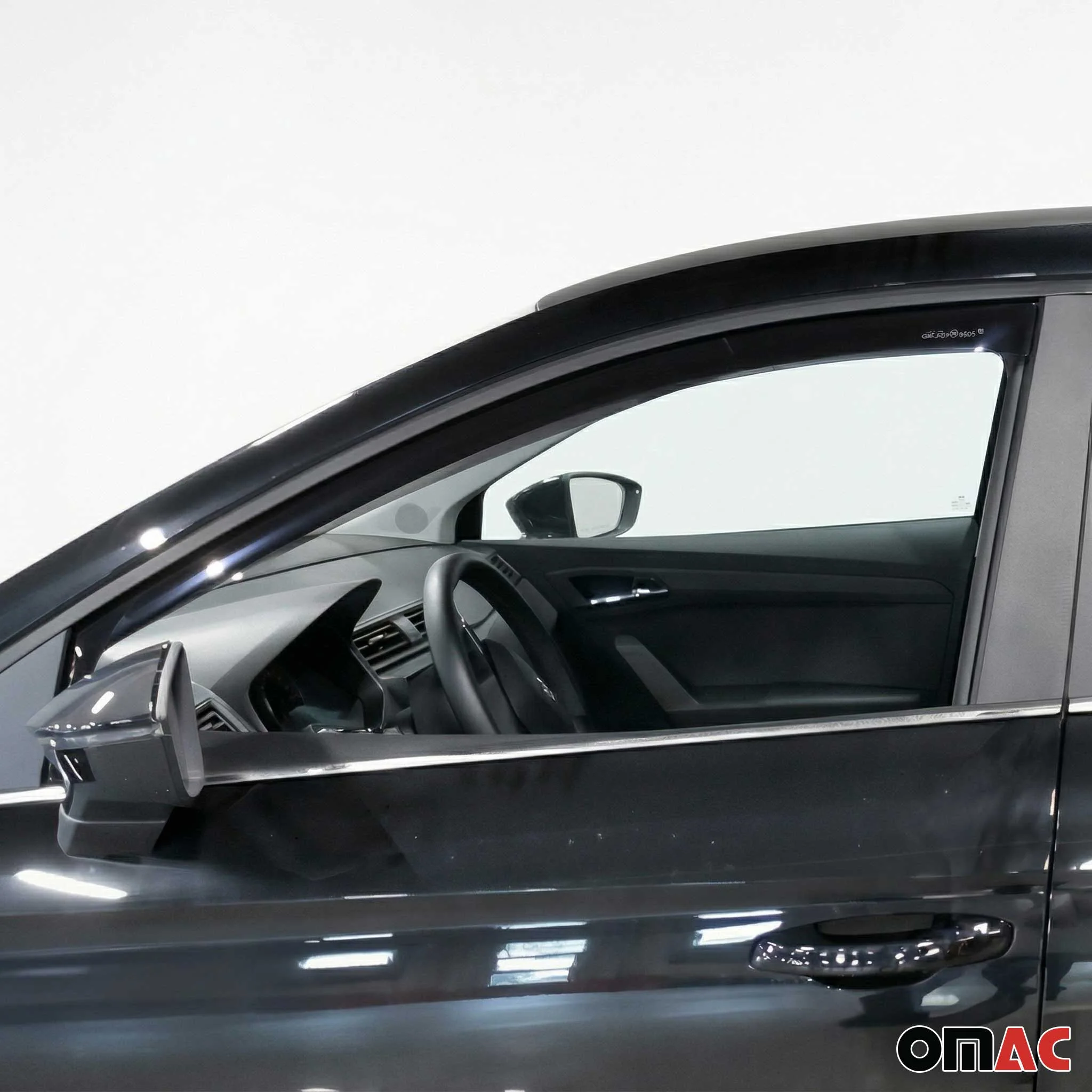 Windabweiser Regenabweiser für Seat Ibiza 2017-2026 Dunkel Acryl 4tlg - Image 6