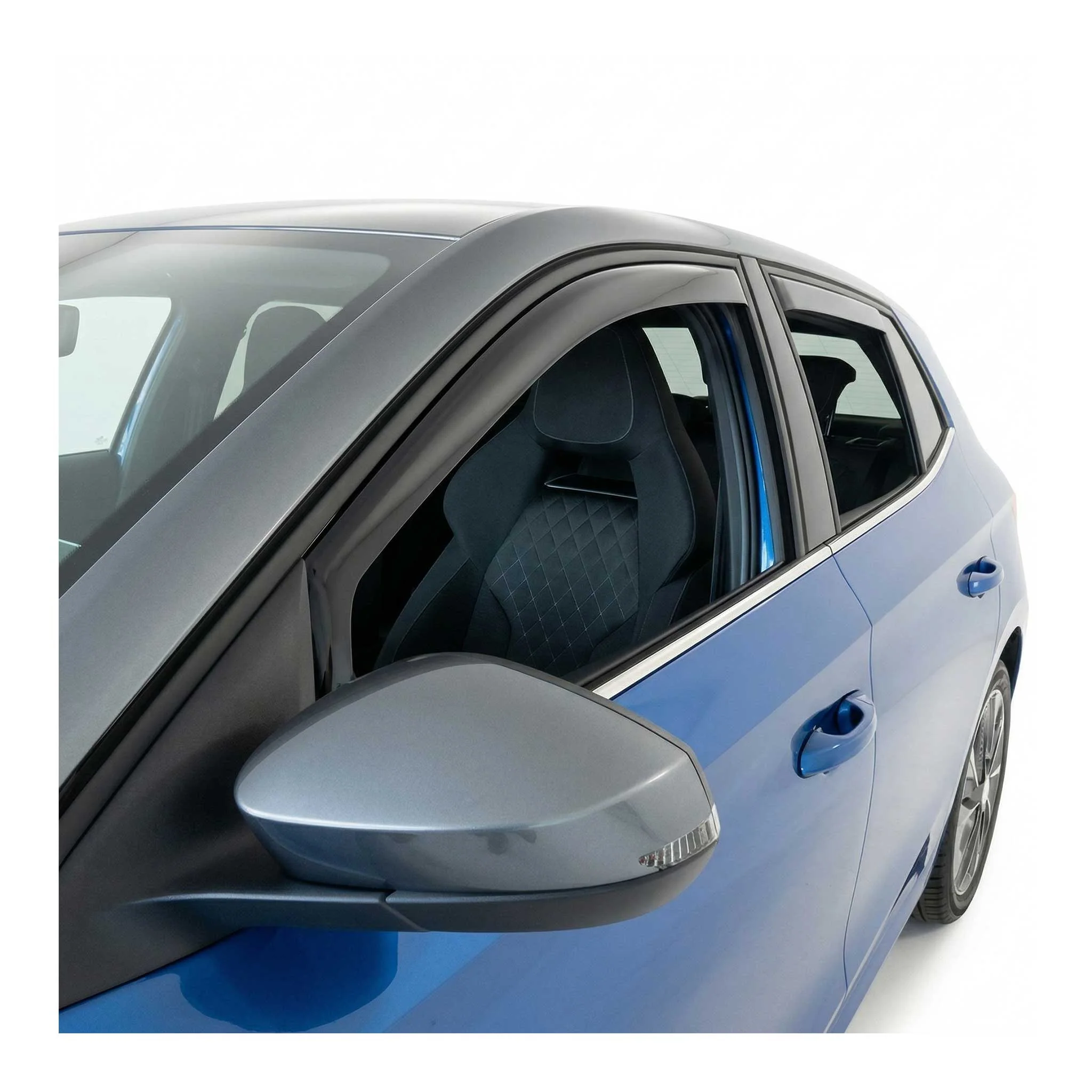 Windabweiser Regenabweiser Satz für Skoda Fabia 4 2021-2023 Windschutz 4x