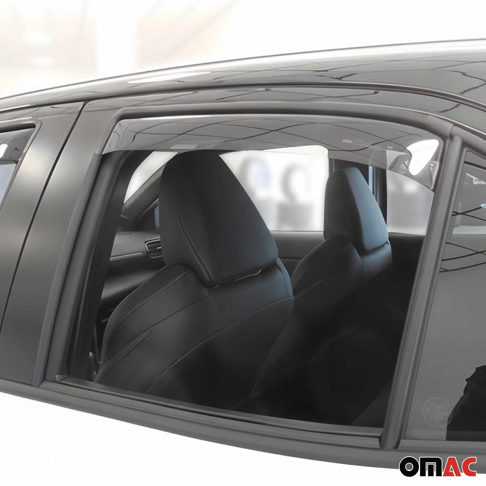 Windabweiser Regenabweiser für Toyota Yaris Cross 2021-2026 Dunkel Acryl 4tlg - Image 6