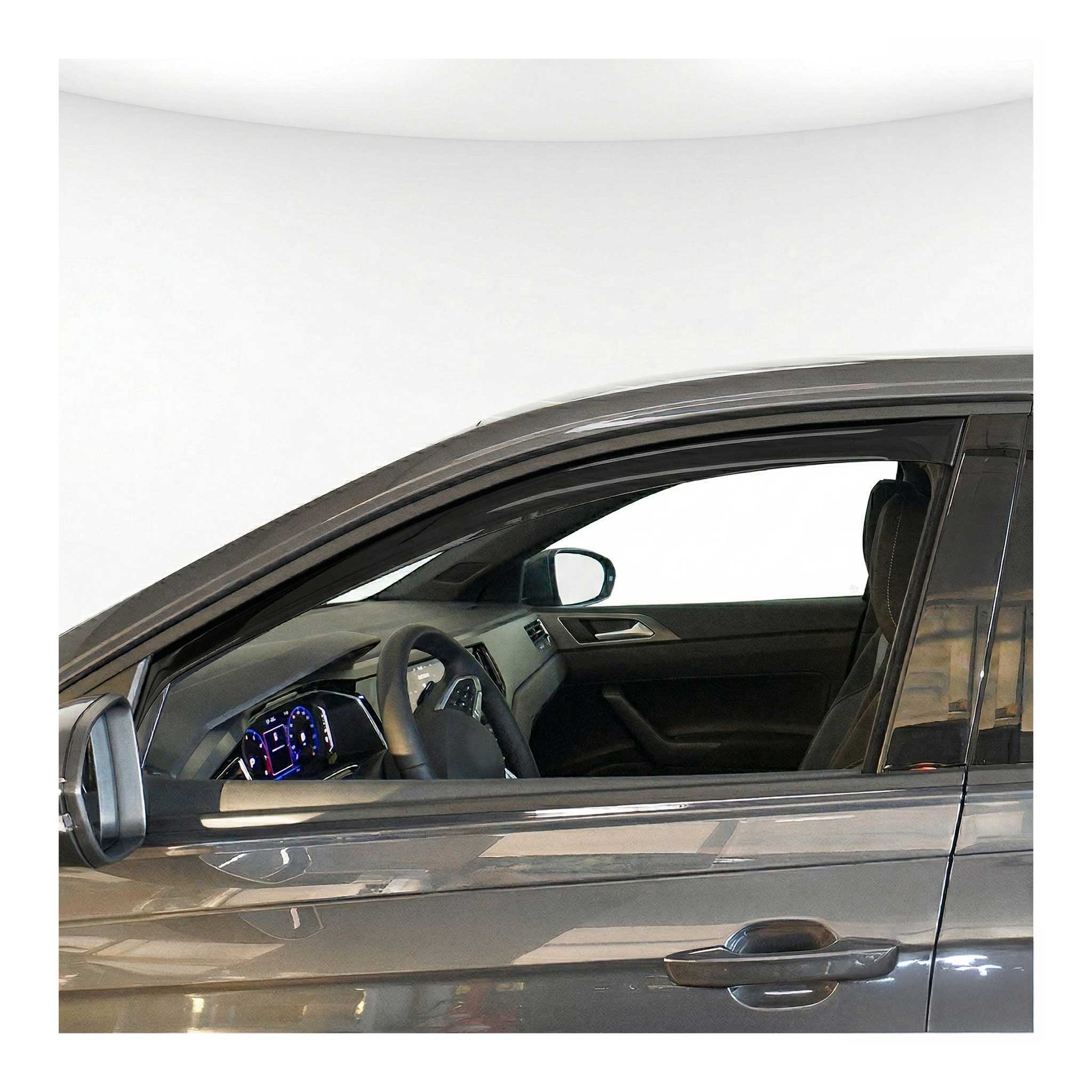 Windabweiser Regenabweiser für VW Taigo 2021-2026 Dunkel Acryl 2tlg