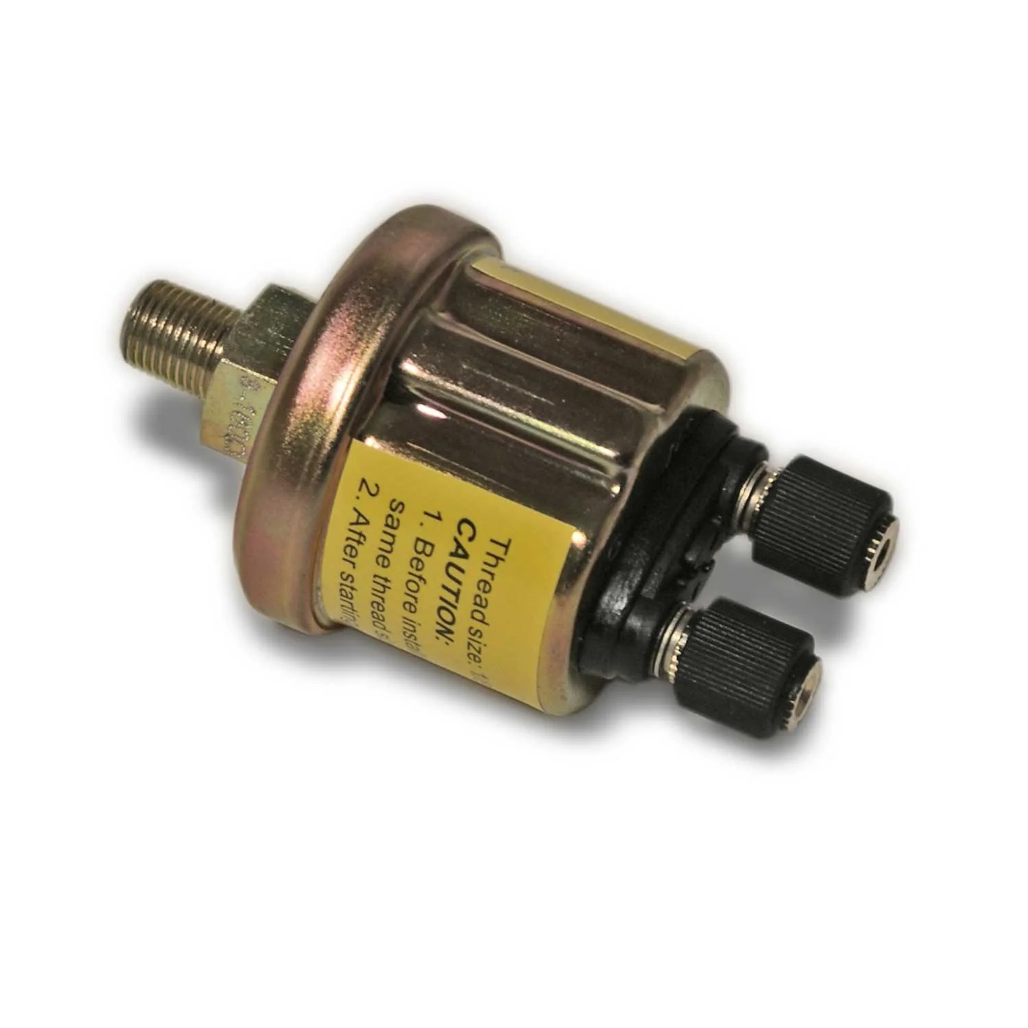 Zusatzinstrument Öldruck Youngtimer Ø52mm Universalle schwarz - Image 2